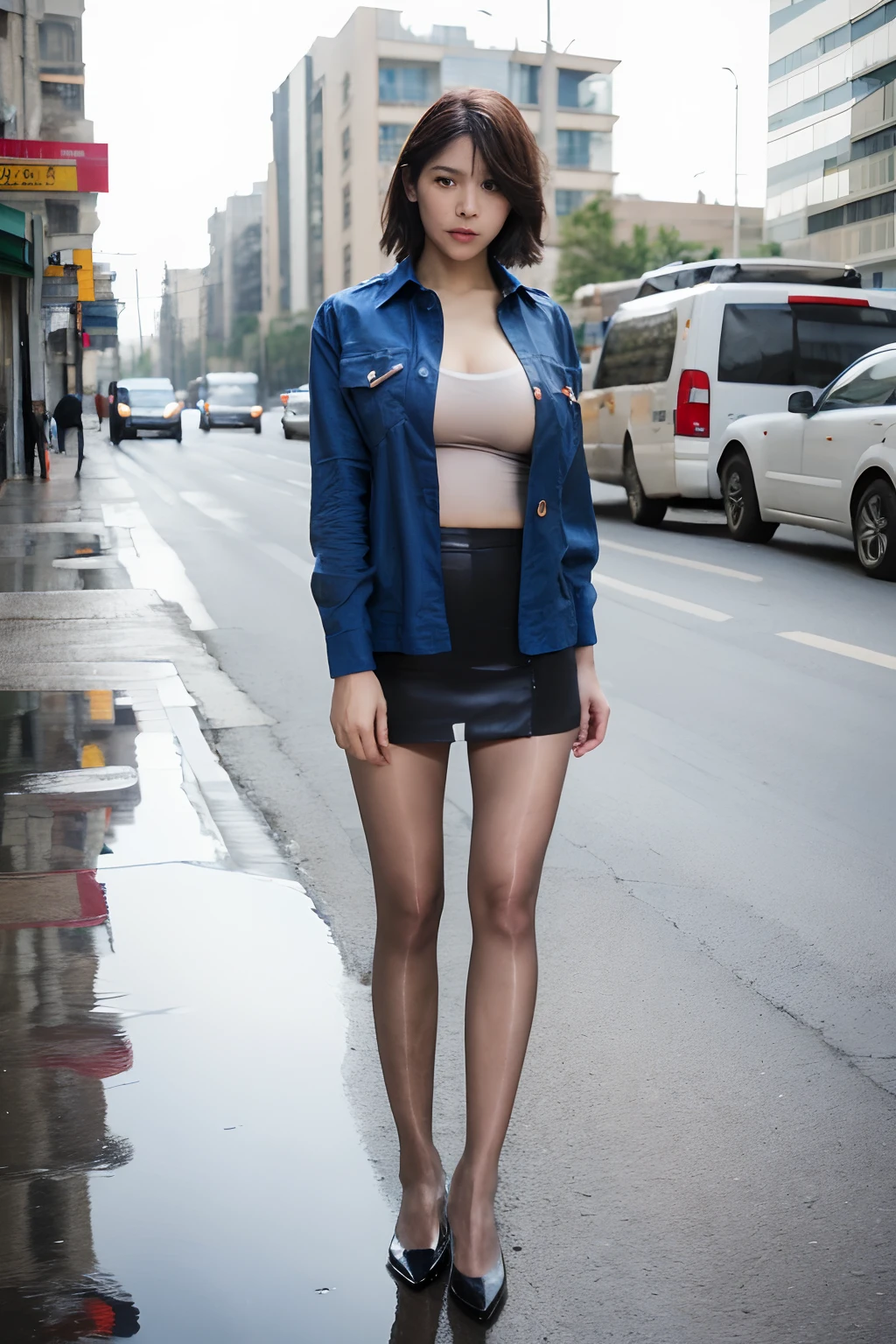17 year old girl, Sexy Girl, large breast, Cute little girl standing in the rain, Sexy look, sexy, naked, , , sexy, naked, , ,sexy, naked, , , people looking the girl