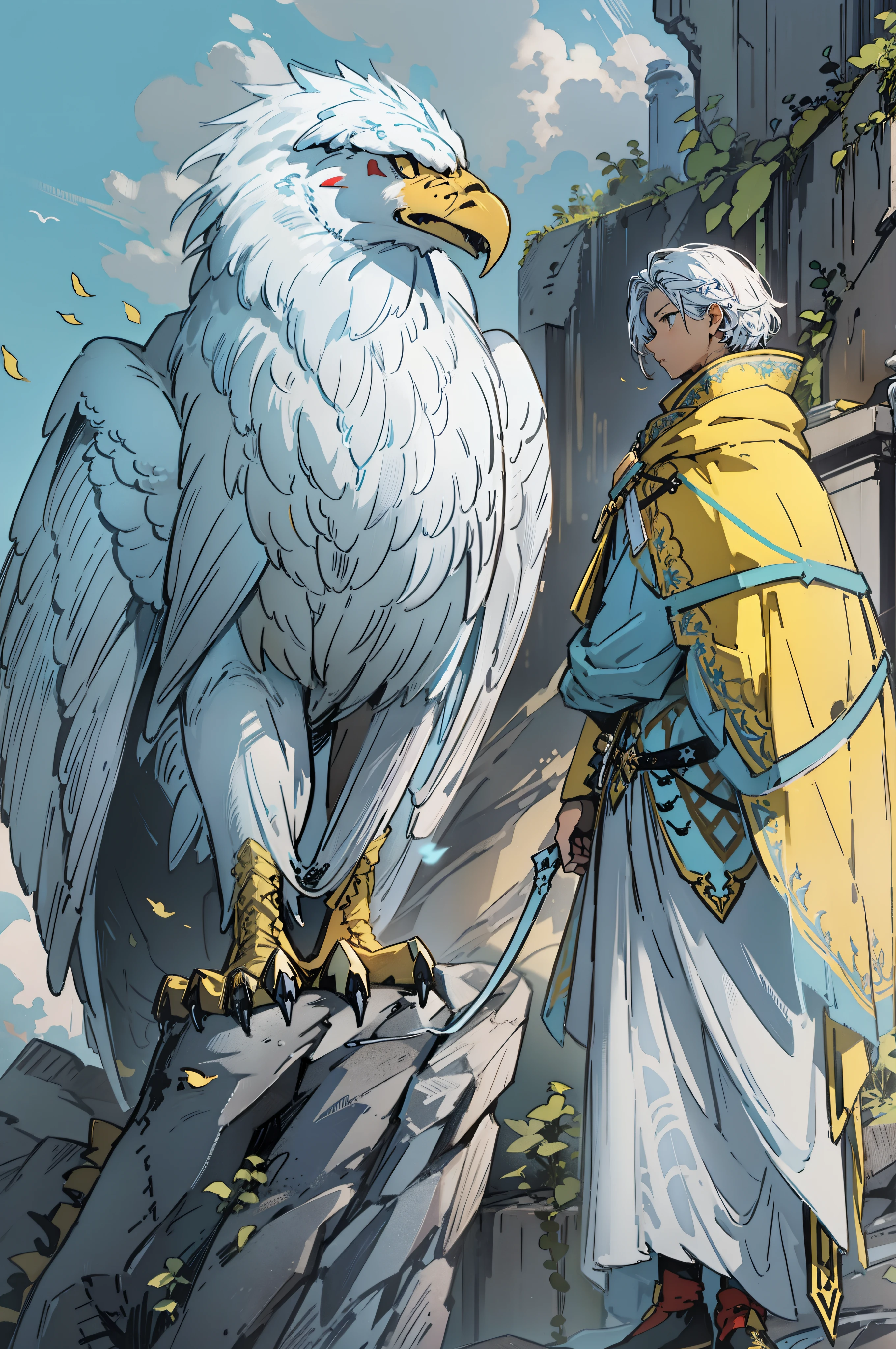 Yellow cloak