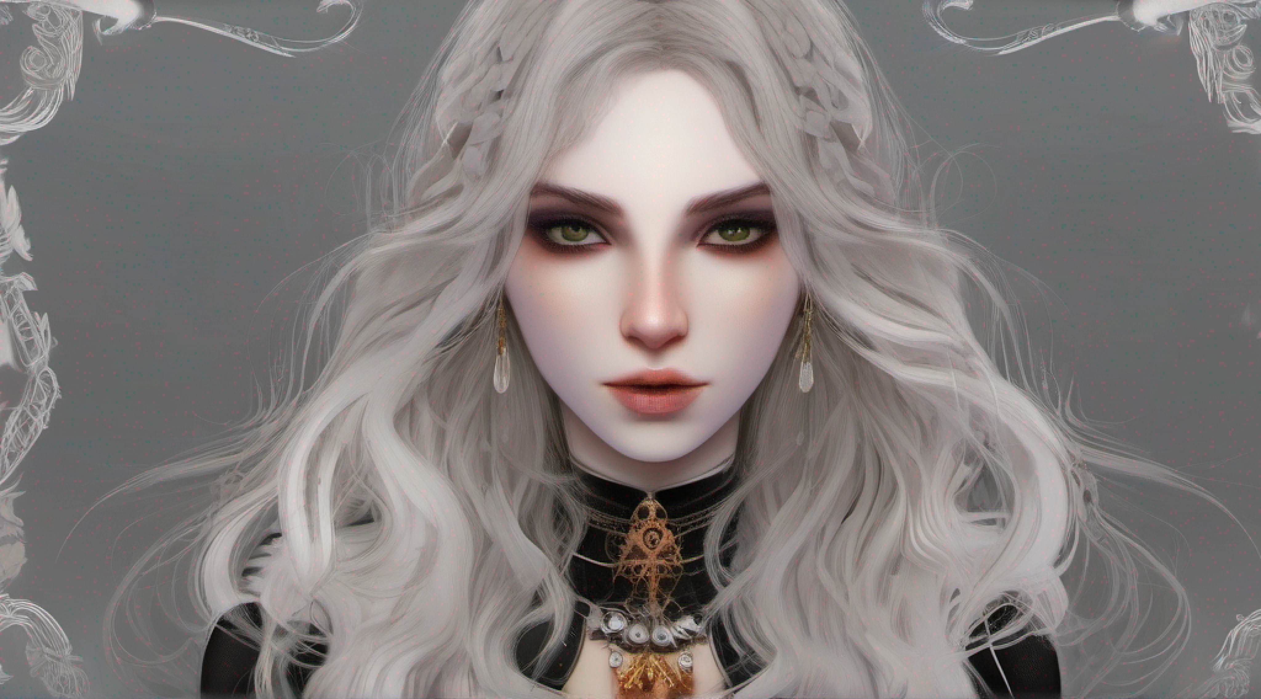 Gray, coily hair hangs over a thin, menacing face. Glistening amber eyes, set deep within their sockets, watch watchfully over the tribes they've kept safe for so long.
Soft skin graciously compliments her eyes and cheekbones and and leaves a beautiful memory of her luck in love.
The is the face of Daphne Afton, a true master among vampires. She stands small among others, despite her sturdy frame.
There's something extraordinary about her, perhaps it's her persistence or perhaps it's simply her sense of comradery. But nonetheless, people tend to take pride in knowing her, while secretly training to become more like her.