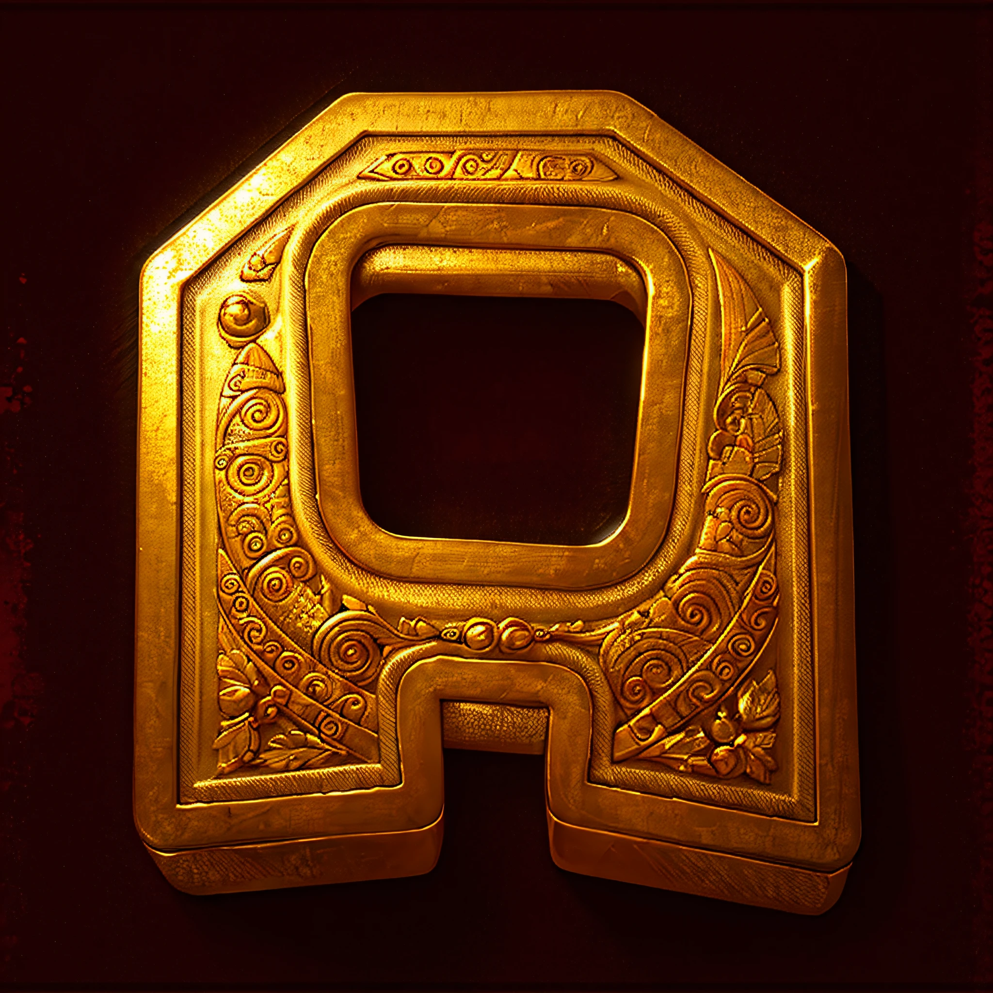 Mayan script,Gold border,gameicon,highest masterpiece,high qulity,lisses