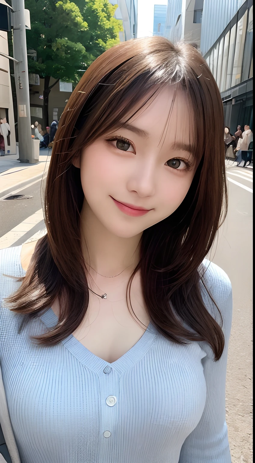 table top, highest quality, shape, Super detailed, finely, High resolution, 8k wallpaper, 完璧なダイナミックな構shape, beautiful and detailed eyes, Tokyo trend winter fashion,latest trend cute hairstyle, small breasts, natural color lip, random sexy pose,cute smile,20 year old girl、beautiful and detailed face、perfect and beautiful face,Big eyes、Wear fluffy black outerwear with fur、beautiful detailed face、perfect and beautiful double eyelids、blur the background、perfect and beautiful face、Feminine poses、blur the background、slim face and style、blur background、messy hair、dance hard、straight hair、Photograph the whole body, down to the toes