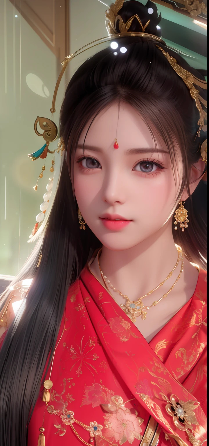best quality, masterpiece, highres, 1girl,china dress,hair ornament,necklace, jewelry,Beautiful face,upon_body, tyndall effect,photorealistic, dark studio, rim lighting, two tone lighting,(high detailed skin:1.2), 8k uhd, dslr, soft lighting, high quality, volumetric lighting, candid, Photograph, high resolution, 4k, 8k, Bokeh,