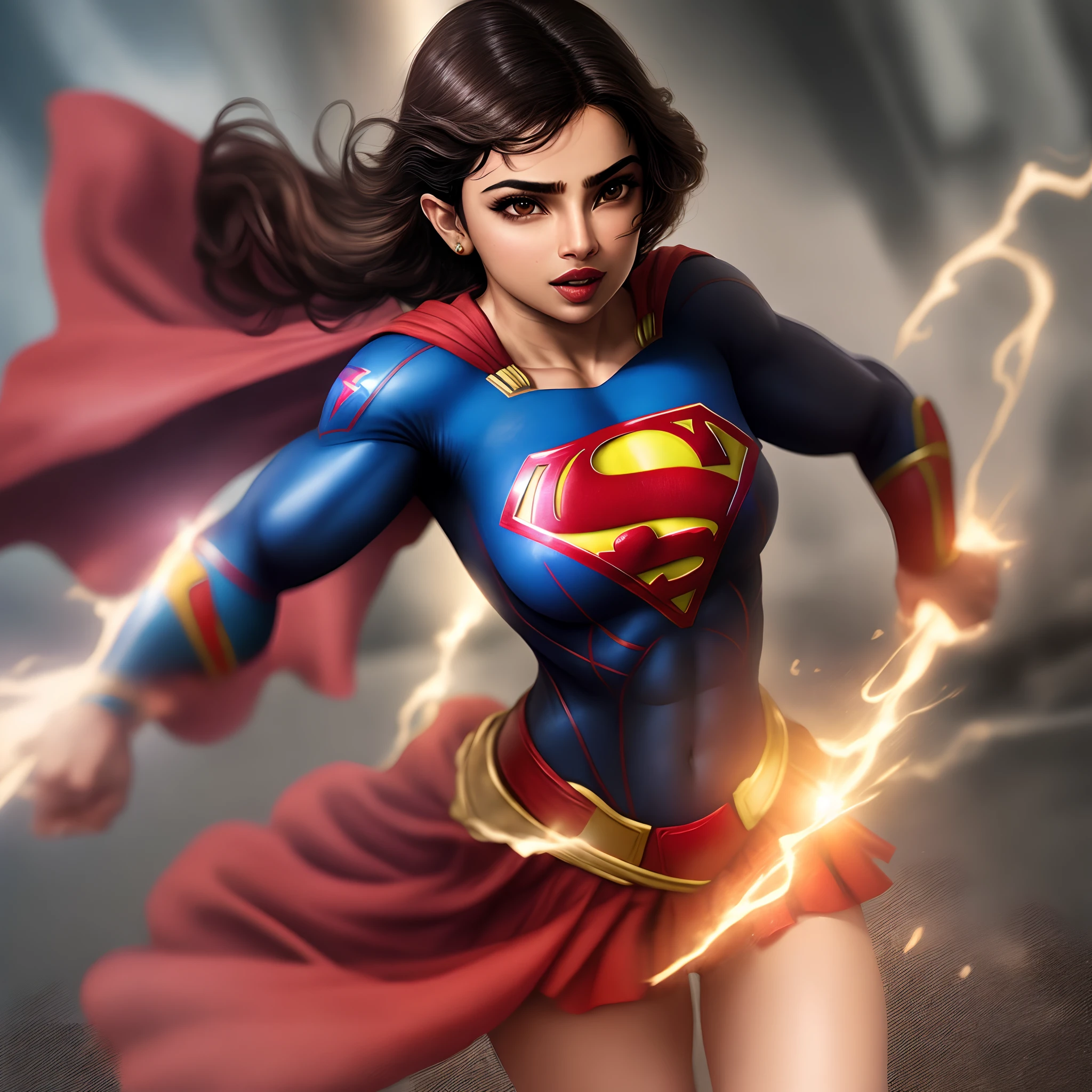 Priyanka Chopra as supergirl