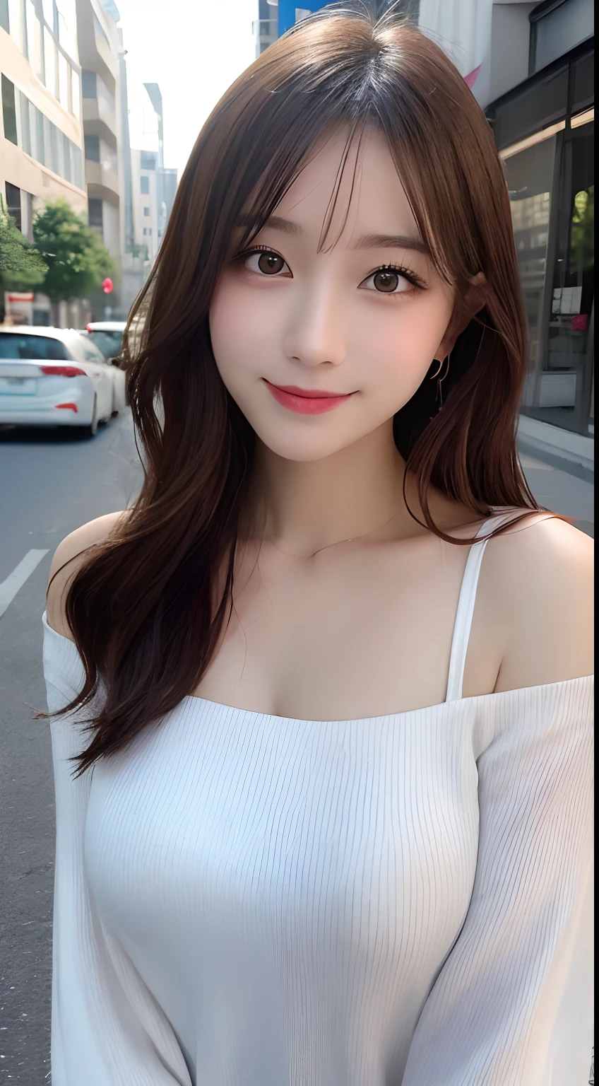 Tabletop, highest quality, shape, Very detailed, finely, High resolution, 8k wallpaper, 完璧なダイナミックな構shape, Beautiful and detailed, Nice spring clothes,Beautiful straight hair,Small breasts,Natural color lip, 20-year-old girl、cute、sexy shot looking at camera,Always blur the background,Perfect and beautiful face,Beautiful and dense face、Slim face and figure,Big eyes、Putting on gal makeup,Actual Photos(Best image quality)、Sexy Face、Fashion model posing、Full Body Shot、smile、Sheer tops perfect for spring、Shorts、Blurred Background
