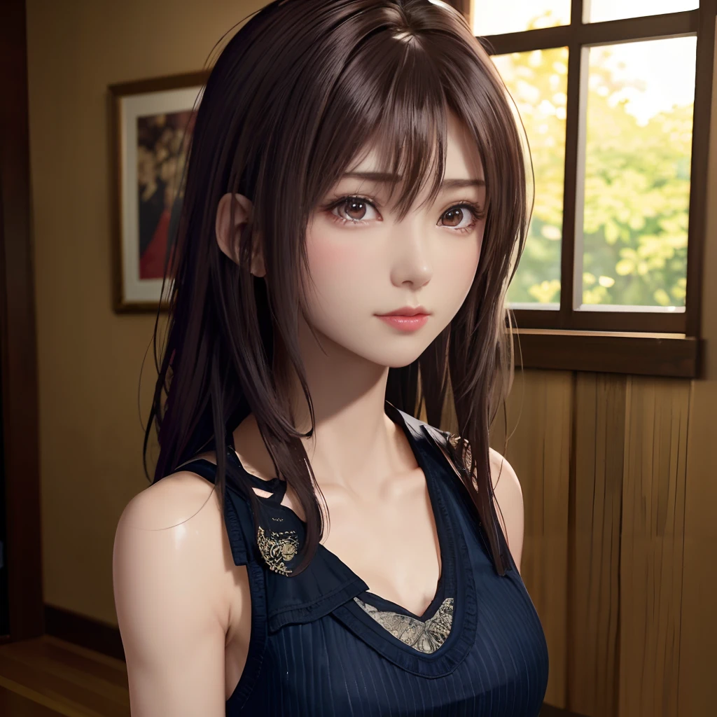 ((middlebreasts、tomgirl、the head is small))、1👩🏼、sunlights、sunlights、(Chiseled abs : 1.1)、(the perfect body : 1.1)、(short wavy hair : 1.2)、reddish brown hair、collars、chains、FULL BODYSHOT、crowdedstreets、Black blouse、Jeans wearing jacket、((denim pant))、(Highly detailed CG 8K wallpaper)、(extremely delicate and beautiful)、(​masterpiece)、(top-quality:1.0)、(超A high resolution:1.0)、beautiful  lighting、perfect lightning bolt、realistic shadow、[hight resolution]、Detailed skin、ultra-detailliert
