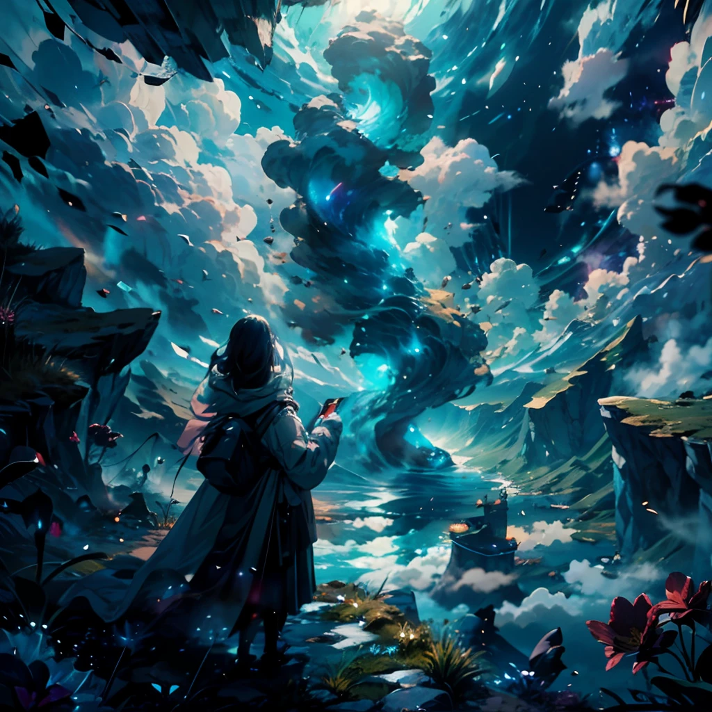 Step into a world of wonder and ethereal beauty, Where reality and dreams intertwine. Visualize awe-inspiring scenes - breathtaking views of the sea of stars, Shimmer brilliantly on a blanket of fluffy clouds. In the foreground, Girl Standing Above the Clouds, Her silhouette poised against the heavenly panorama.
break
Describe the posture of the girl looking up at the vast expanse of twinkling stars, Captures her awe and awe. Explore the emotions evoked by the scene - a mix of wonders, Curiosity, And a deep connection to the vastness of the universe. Consider the importance of this moment for the girl - does she contemplate her place in space, In search of comfort and inspiration, or、May embark on her own celestial journey?
break
Create a short story、Evokes atmosphere, Using inspiring language、Highlights the surreal and otherworldly nature of the scene. Explore the interaction of the tangible and the intangible - the solid clouds under her feet、Contrasts with the infinite starry expanse above. Consider incorporating sensory details such as cloud soft touch, The sound of distant heavenly music, or the faint smell of stardust in the air,.