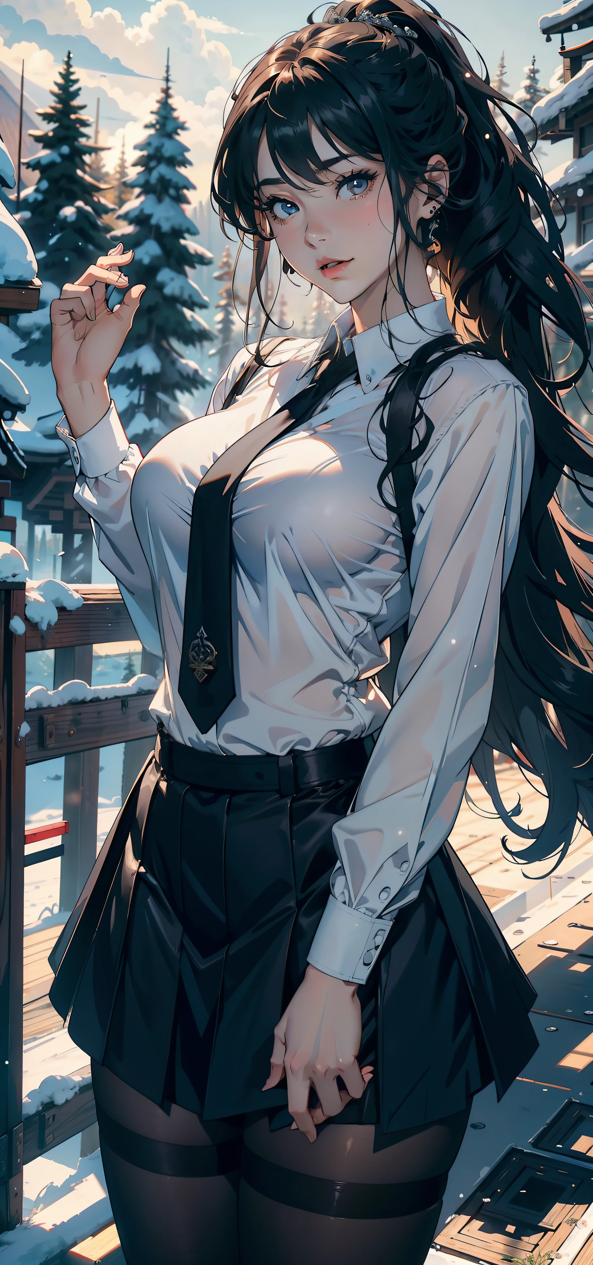 1female,,bit girl,super adorable,smallunderboob,Pornhic exposure, 独奏,(Background with:hilltop,coniferous forest,at winter season,Snow on the ground,exteriors) Feel free to hairstyle,Stride,Sweat profusely,drenched all over the body,seen from the front,Long black hair , mostly cloudy sky,(((tmasterpiece),(Very detailed CG unity 8K wallpaper),best qualtiy,cinmatic lighting,detailed back ground,beatiful detailed eyes,Bright pupils,(Very fine and beautiful),(Beautiful and detailed eye description),ultra - detailed,tmasterpiece,)),face to the viewer,frontage,A high resolution,ultra - detailed)nakeness,Wipe off panties,rg breasts,Bare gen Bulge,Camel toes,Raised sexy,ession,Flushed comxion,-mouthed,frontage,elementary student,(Wearing: Erotic elementary school uniforms)