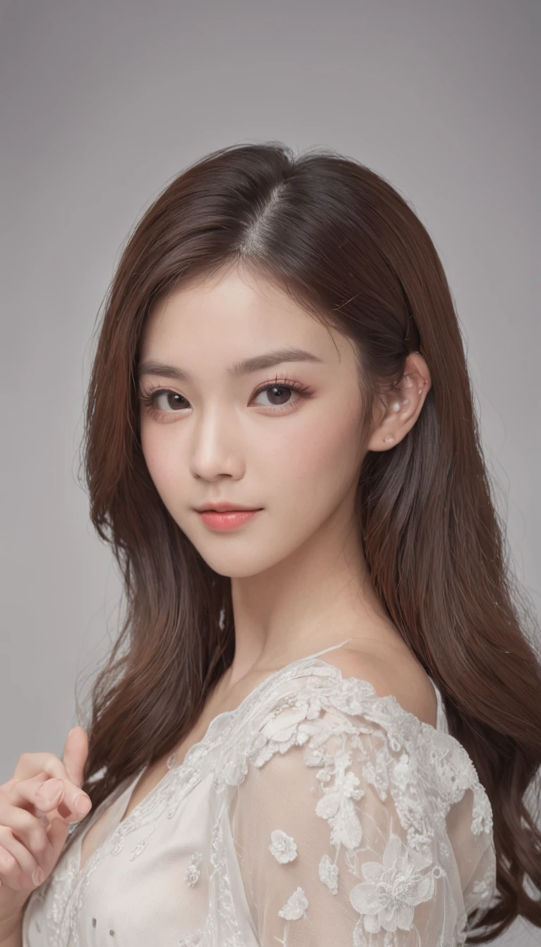 best qualtiy,tmasterpiece,超高分辨率,(photorealestic),(realisticlying:1.4),RAW photogr,1girll,(Full body photo,close-up all over the body,standing on your feet),good-looking face,Slim,Dignified,Small Fresh,(White color blouse,black short skirt, Professional Dress),ssmile,cabelos preto e longos,Beautiful hair accessories,Beautiful teenage girl,Detailed scenes, Beautiful digital illustration, the detail,Hyper-detailed, Cinematic quality, correct hand,anatomy correct, ((From below))