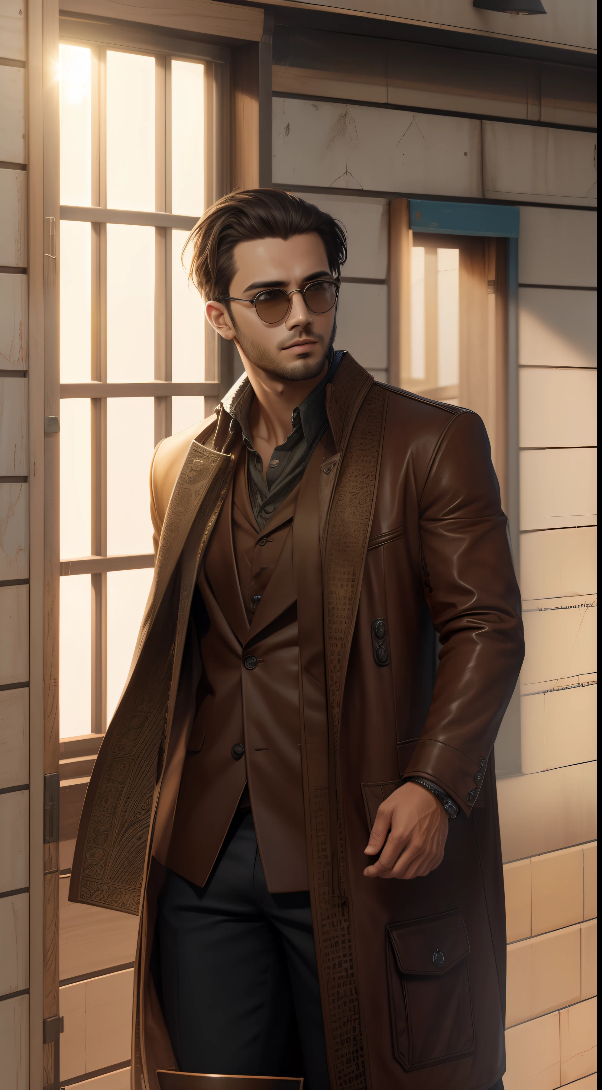 Handsome boy realistic face cinematic background HD hyper quality wise vibe