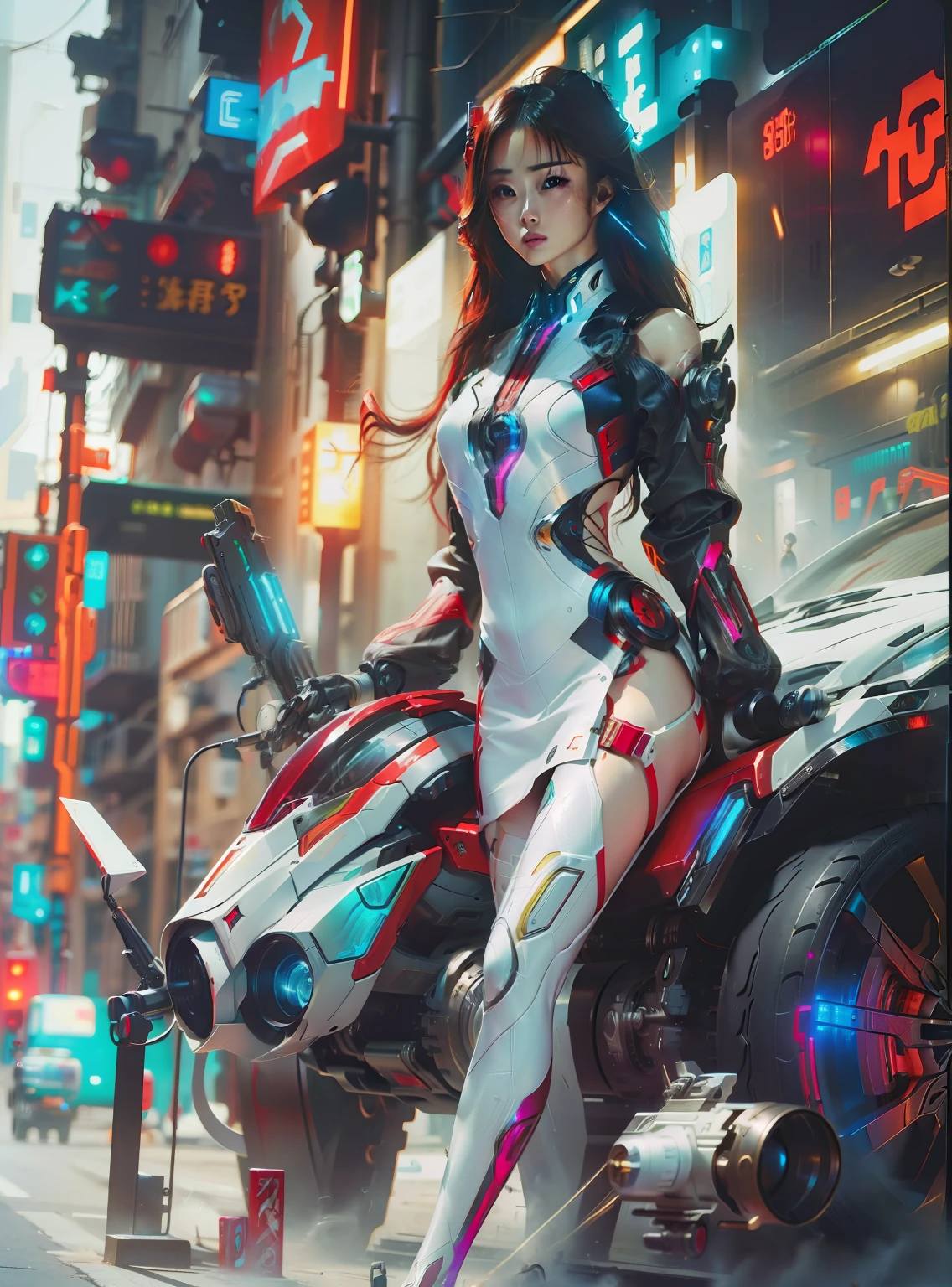 1female,41 years old,MILF,A MILF,mature,plumw,extremely large bosom ,Pornographic exposure, solo,(Background with:stadium) She has short black hair,bobo head,Station,seen from the front, hair straight, mostly cloudy sky,(((tmasterpiece),(Very detailed CG unity 8K wallpaper),best qualtiy,cinmatic lighting,detailed back ground,beatiful detailed eyes,Bright pupils,(Very fine and beautiful),(Beautiful and detailed eye description),ultra - detailed,tmasterpiece,)),facing at camera,A high resolution,ultra - detailed),revealing breasts,Bare genitals, Bulge,legs are open,Raised sexy,Camel toes,Flushed complexion,Open-mouthed,frontage,Chinese Air Force,Aviator,(Wearing:Track and field suits,White pantyhose,Blue and red color scheme)spiderman uniform armor, under boobs