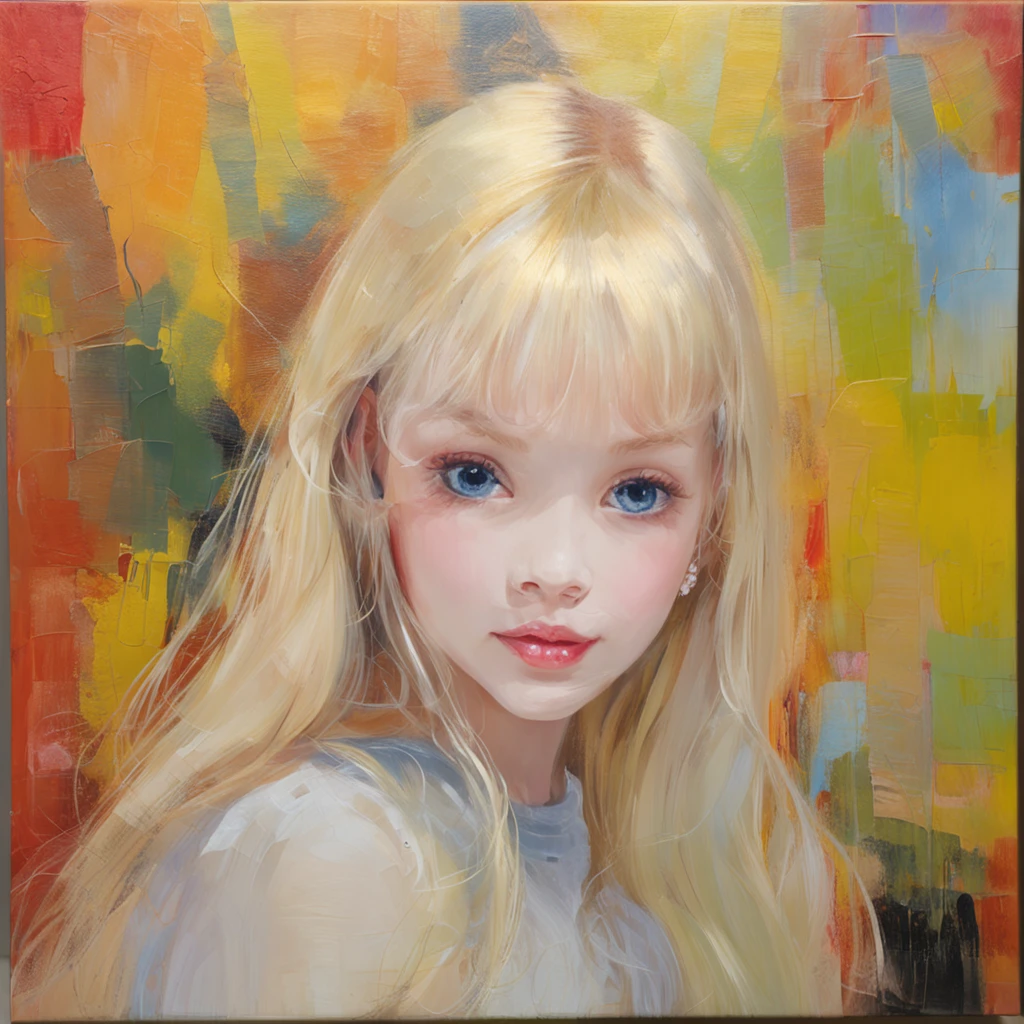 portlate、(School Uniforms)、bright expression、poneyTail、Young shiny shiny white shiny skin、Best Looks、Blonde reflected light、Platinum blonde hair with dazzling highlights、shiny light hair,、Super long silky straight hair、Beautiful bangs that shine、Glowing crystal clear attractive big blue eyes、Very beautiful nice cute girl、Lush bust、with slit、((full body seen))