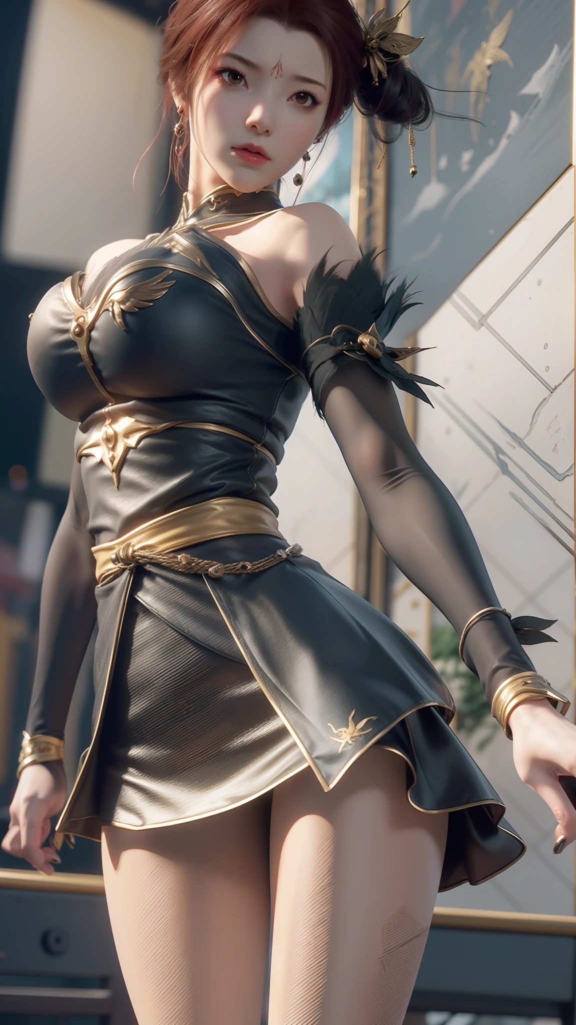 Close-up of a woman in a short skirt standing on a boat, Extremely detailed Artgerm, Range Murata and Artgerm, Style Artgerm, art-style, trending artgerm, beautiful and seductive anime woman, IG model | Art germ, Artistic germ style, 《overwatch》Anna, like artgerm