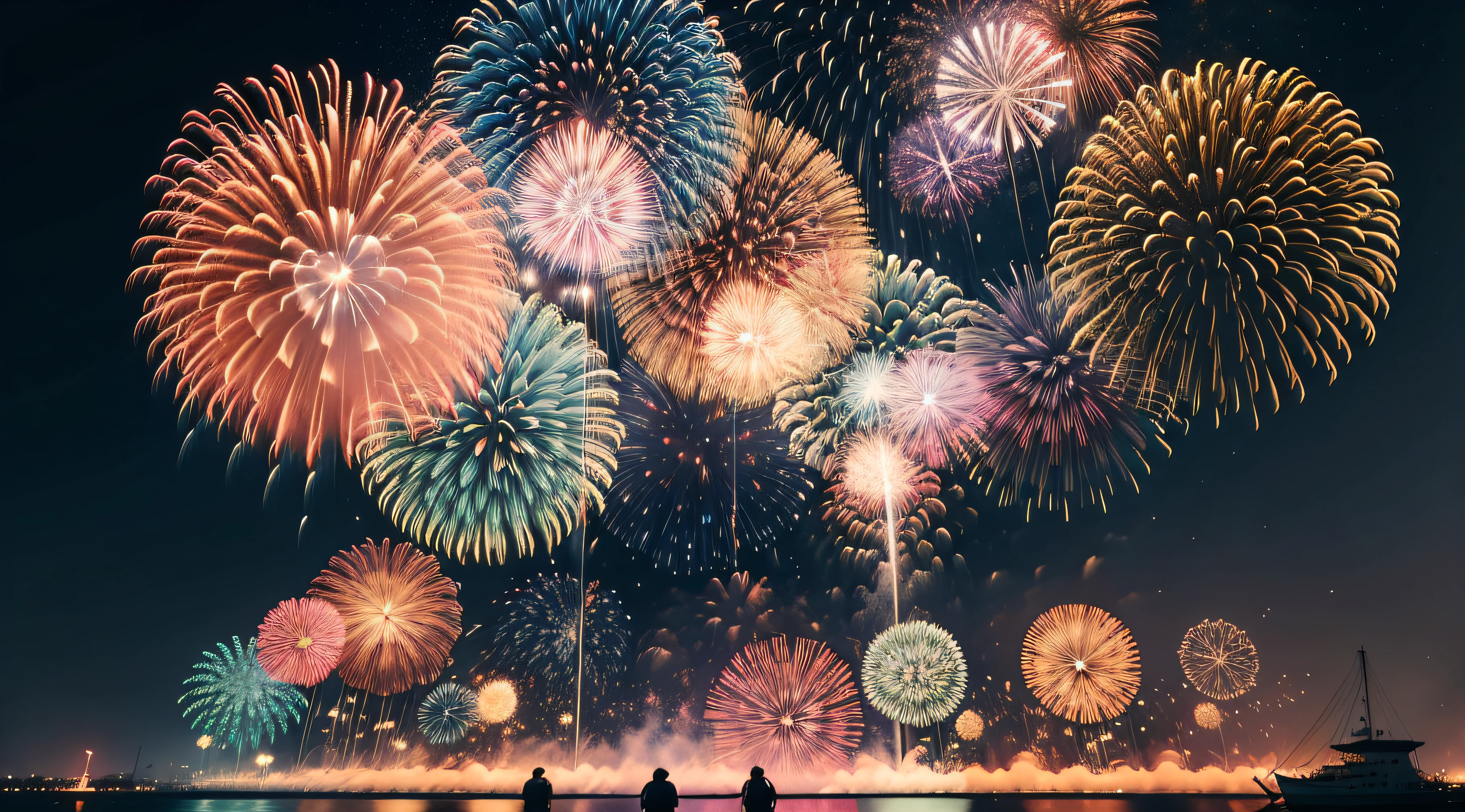 Fireworks are a brilliant moment in the night sky,It is a bright color of a summer night。When the night sky in the dark is lit up,The fireworks bloom with a brilliant glow of thousands of purples and thousands of reds,Transforms the entire sky into a magical canvas。
Above all,Fireworks usually start with a slight crackling sound,It's exciting and exciting。After that,A bright flame rises in the night sky,Illuminates everything around it。then,Fireworks bloom in a wide variety of colors and shapes,Like a dazzling red、blue colors、green color、Yellow and purple。They sometimes take the form of shining stars or blooming flowers,It gives people wonderful imagination。
At the moment when the fireworks go off,It will be accompanied by loud rumbling and cheers,This makes the entire night sky instantly noisy and lively。People stop what they're doing,Look up at the fireworks,Admire their beauty intently。The wonderful bloom of the fireworks lasted for a moment,Then it gradually dissipates,Make a stunning memory。
Fireworks can also be seen on special festivals and celebrations,Like the New Year、National Day, etc。People in a celebratory atmosphere,Use fireworks to express joy and blessings。The bloom of fireworks,It not only brings people pleasure and excitement,It also symbolizes a new beginning and a bright future。
Sin embargo,It should be noted that:,Fireworks are beautiful and dangerous。While watching fireworks,People need to keep a safe distance,Keep away from fire and flammable materials,Keep yourself and others safe。ao mesmo tempo,Local regulations and regulations should be respected,Use fireworks legally and compliantly。
generally,Fireworks are a beautiful sight on a summer night。It brings pleasure and surprise,Bring people beautiful visual enjoyment and unlimited reverie。Moments to enjoy fireworks,It's also an opportunity to spend quality time with friends and family。Let's be under the stars on a summer night,Let's look forward to the fireworks,Make great memories。