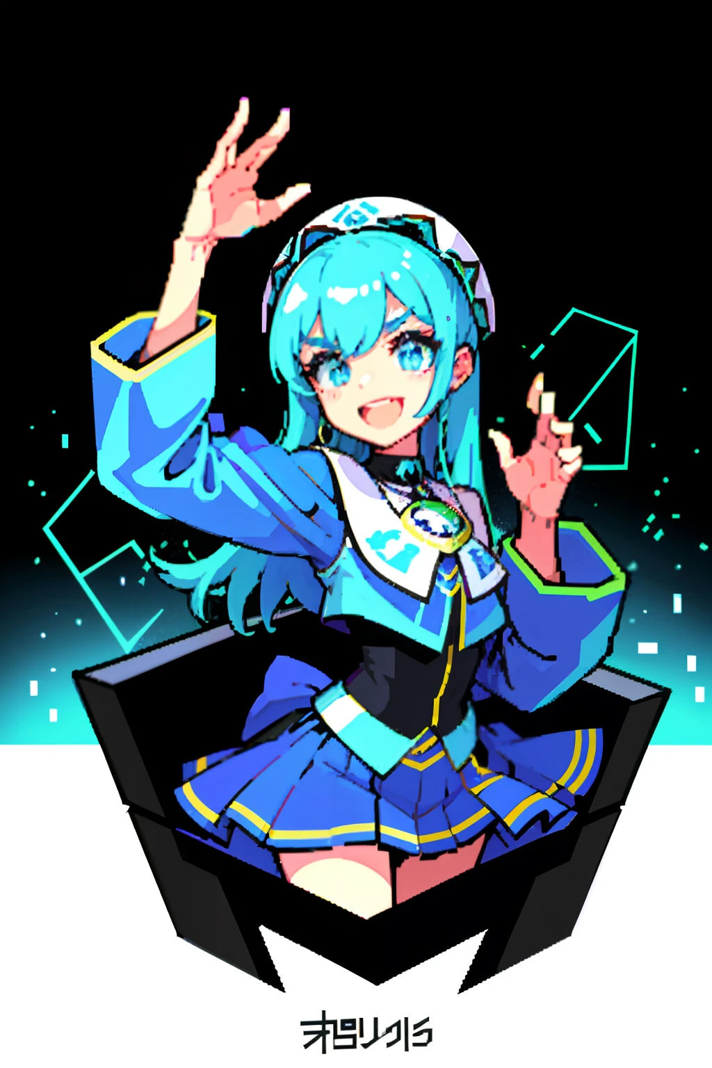 （tmasterpiece，top Quority，best qualtiy），pix，pixelart，orgy，Electric tone，rave，party，having fun