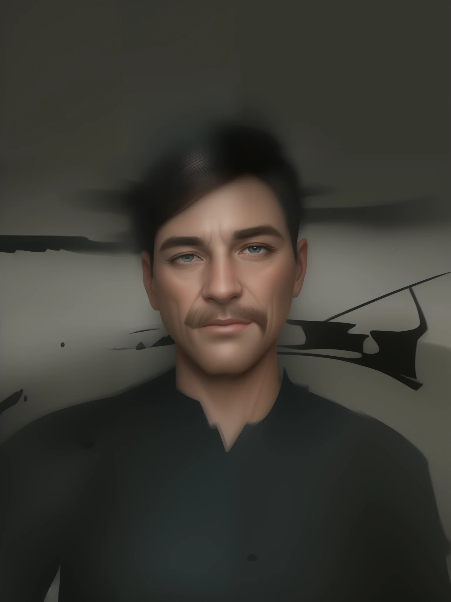 Realistic face 4k change background