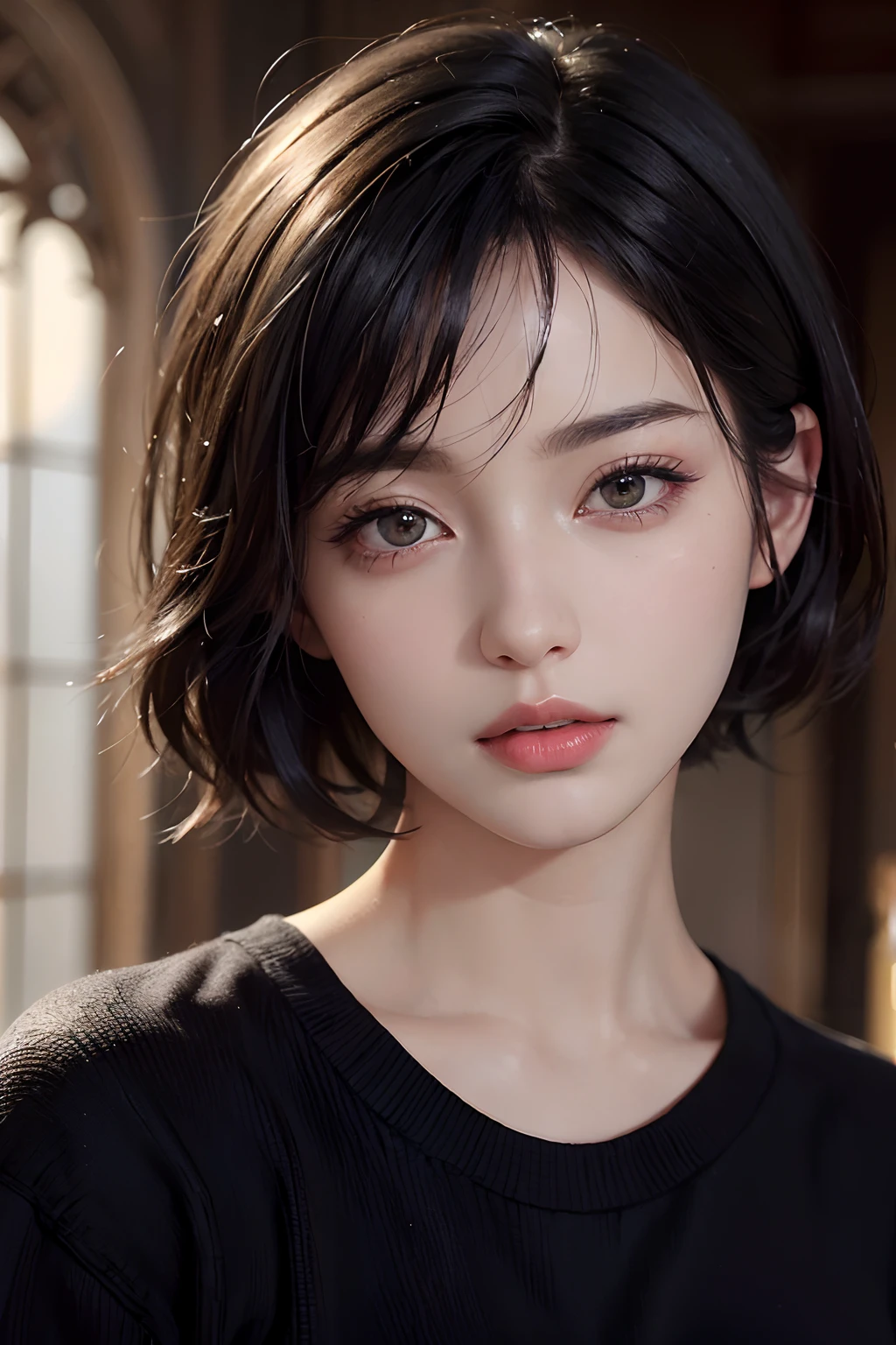 (Highest quality, masterpiece:1.3), ((Beautifully detailed face)), beautifully detailed skin, Intricate details, Very detailed, Best image quality in 8K,(18 year old girl:Prostitute,sexy:2.0,Undressing),A Japanese girl,Baby Face,(Detailed Hair,Bobcut:1.4),Detailed lips,Open your mouth,Beautiful and detailed feet,blush,Embarrassing,Realistic Face,Realistic Skin,(Vibrant Skin),Vivid lips,Lip gloss,(Brothel)
