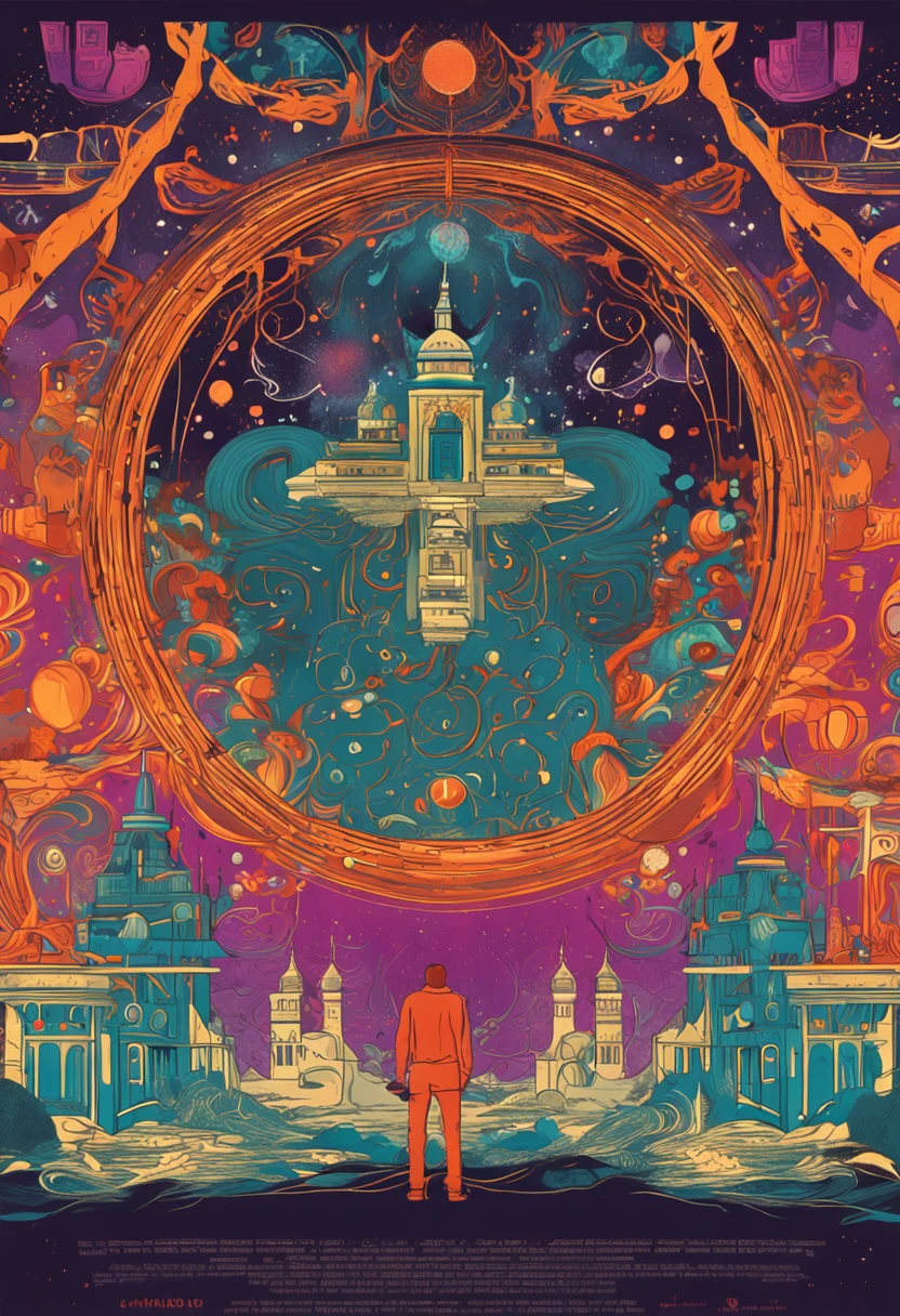 hombre en el centro, en medio del magico universo, cuerpo astral, eterico, Etheric atmosphere, Aurico