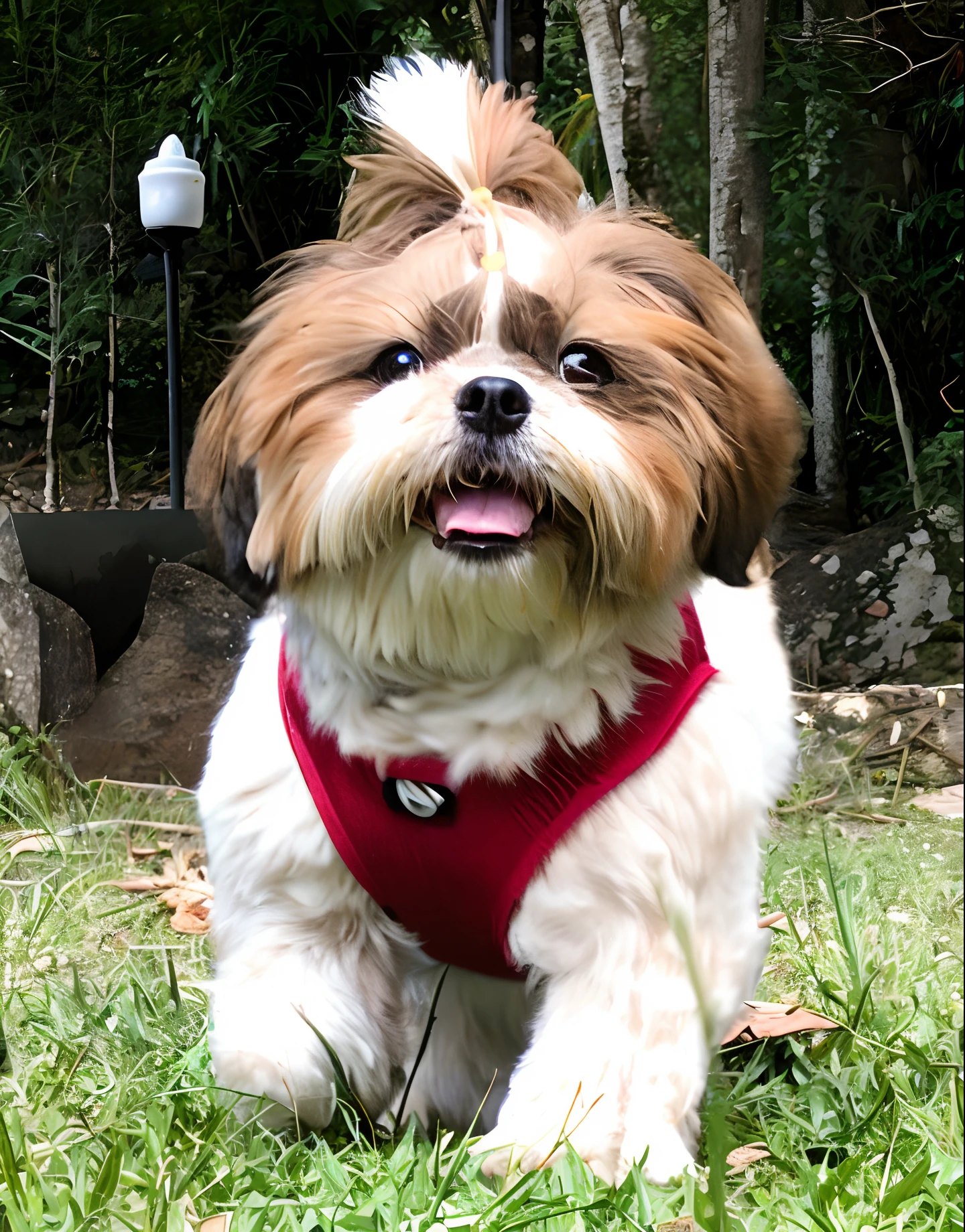 Happy Birthday to a happy furry , 4K HD Resolution, High quality image, award winning image, National Geographic picture with grainy background, award winning image, award winning image, hyperrealistic, high resolution, very detailed, award winning image, very detailed, HD Quality