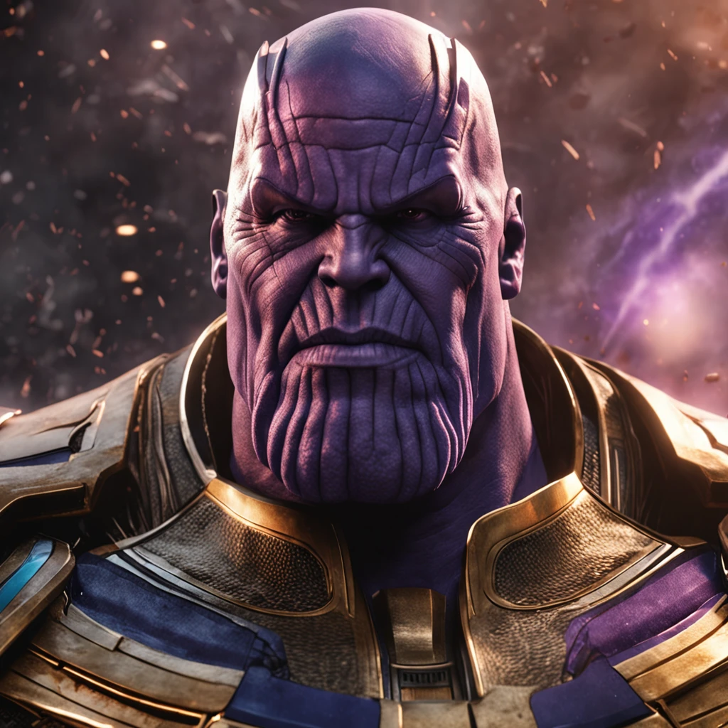 Thanos, cinematic, futuristic, 8k