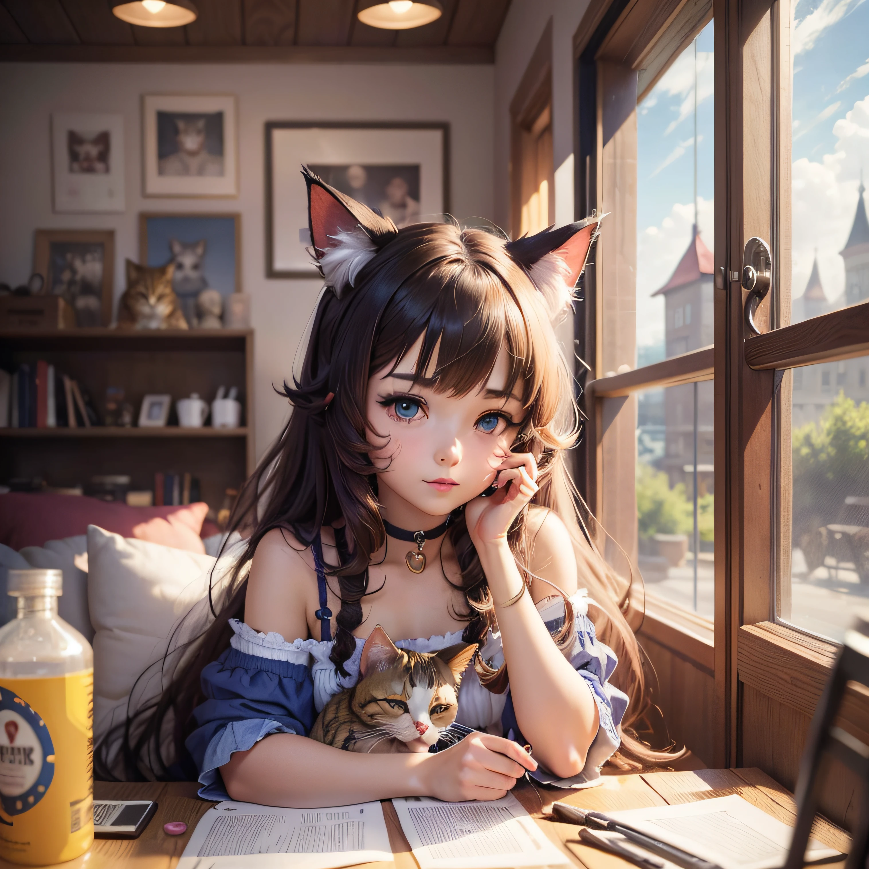 MAKE CUTE CAT GIRL