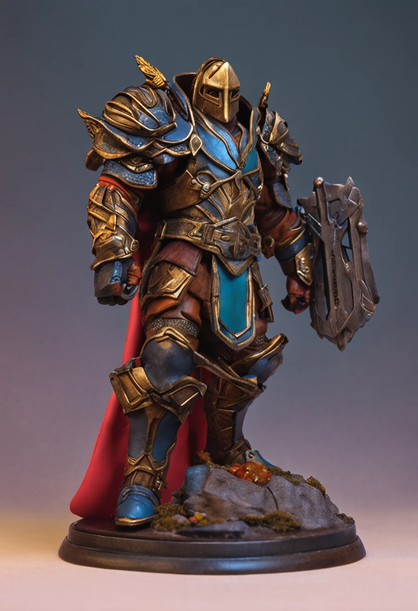 mageknight miniature figurine overhead view from above