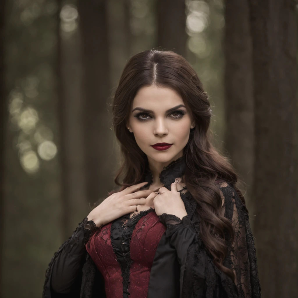 grupo de vampiros com presas