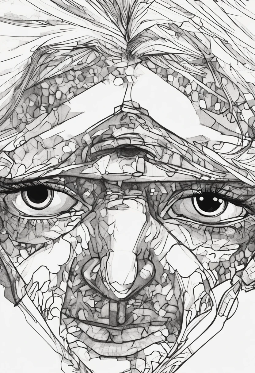 Someone is drawing a close-up picture of a person's eyes, Ink illustration with shadows, hand drawn animation, Enhanced eye detail, Black and white ink style, Detailed face and eyes, sketched 4k, illustration sharp detail, Details in shadow, hand drawn animation, detailed face background detail, Inks and screentones, Pen and ink work. Sharp Focus Someone is drawing a close-up picture of a person's eye, Ink painting by Bernard d'Andréa, deviantart, Digital Art, Ink illustration with shadows, hand drawn animation, Enhanced eye detail, Black and white ink style, illustration sharp detail, Details in shadow, Detailed face and eyes, sketched 4k, hand drawn animation, Inks and screentones、Japan-like anime characters
