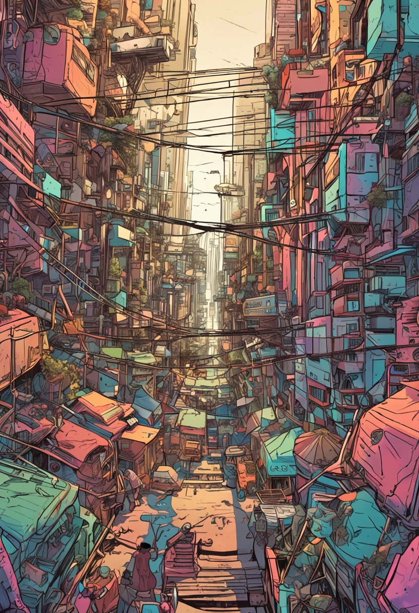 caricatura renato russo, banda legiao urbana, cosmic energy by dan mumford, yusuke murata, makoto shinkai, ross tran, cosmic, intricate detail, cinematic, 8 k, cel shaded, unreal engine, featured on artstation, pixiv