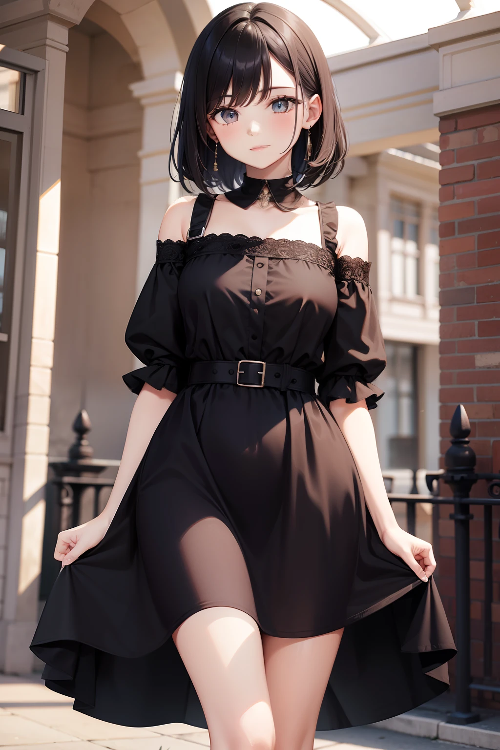 Waist-length dresses