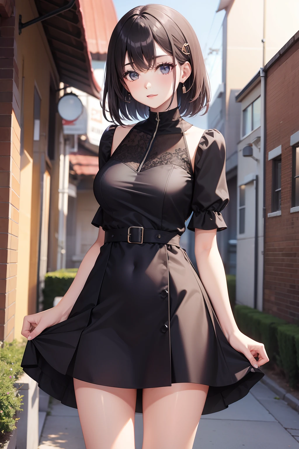 Waist-length dresses