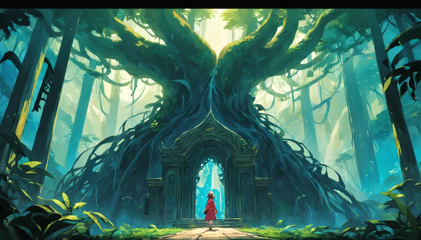 Pristine jungle, Mysterious legends, Temple of Oblivion, The source of life, Original gesture, Explorers, deep