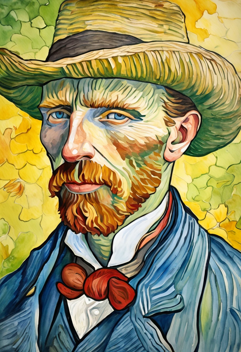 Van Gogh's self-portrait