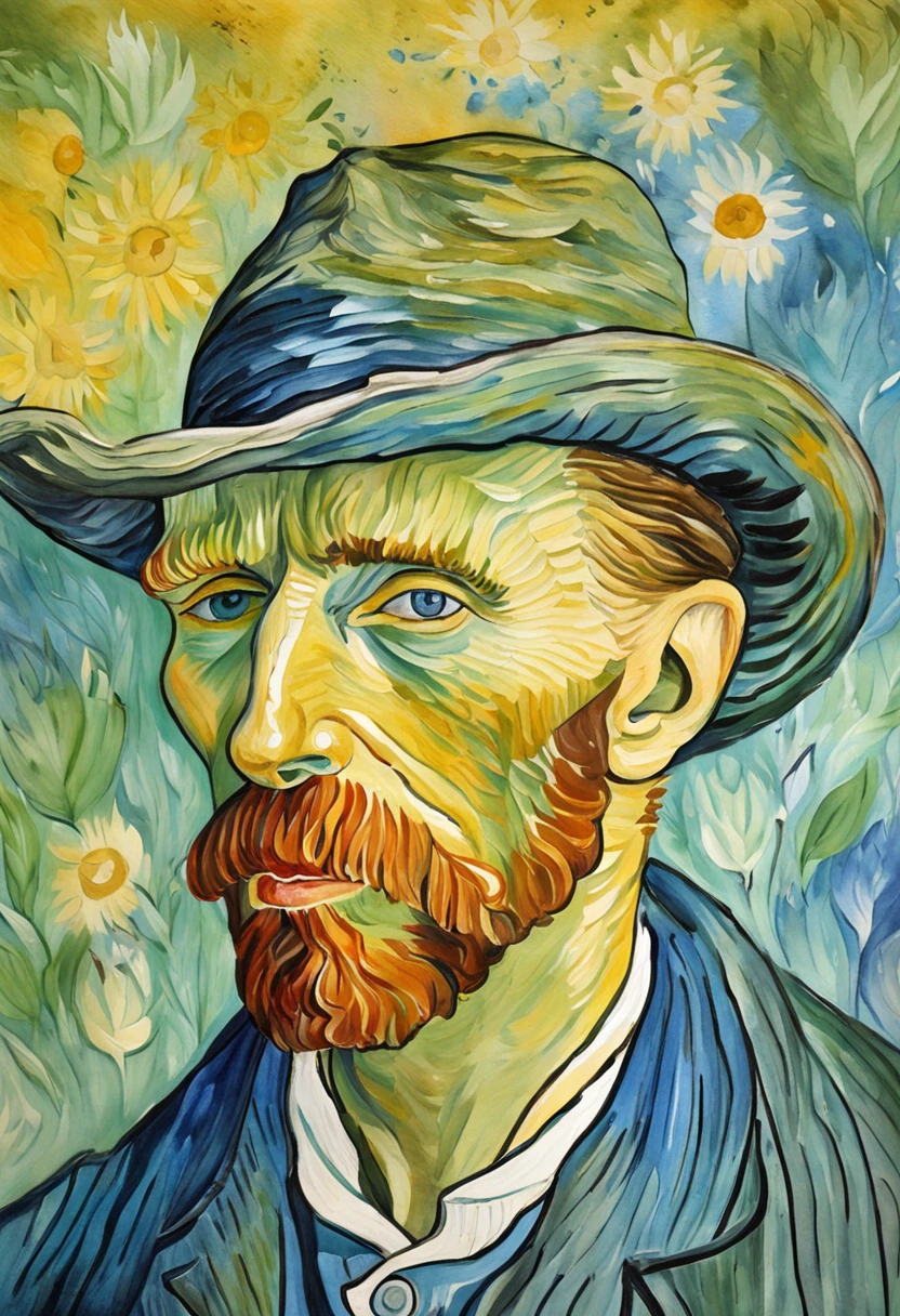 Van Gogh's self-portrait