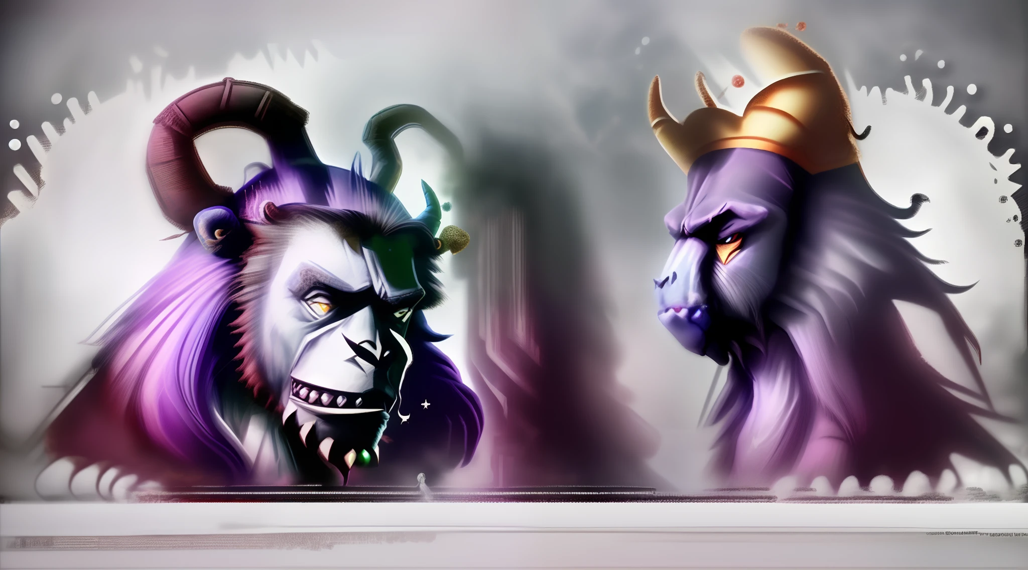 "a cartoon woman wearing a crown and smoking a cigarette, rat with crown, rat king, royal attire akira, by derek zabrocki, inspired by Alex Petruk APe, bored ape nft, rasputin as grubhub character, god save the queen!!!, woman, by Alex Petruk APe, by Jeka Kemp, extremely high quality artwork, very good image positive_v1.3, ng_deep positive_v1_75t, (beautiful face:0.8),cross-eyed,sketches, (beast quality:2), (high quality:2), (good quality:2), ((monochrome)), ((gray scale)), skin spots, acnes, good anatomy, Deep Positive, facing away, tilted head, good anatomy, giood hands, 8kk quality, good feet, cropped, best quality, high quality, best quality, jpeg artifacts, fewer digits, long neck, cross-eyed, polar lowres, good body, good proportions, gross proportions, ((repeating hair))."
