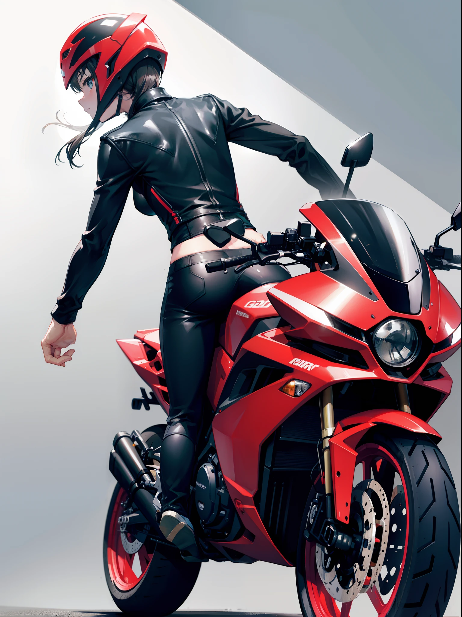 Start running on a stolen motorcycle