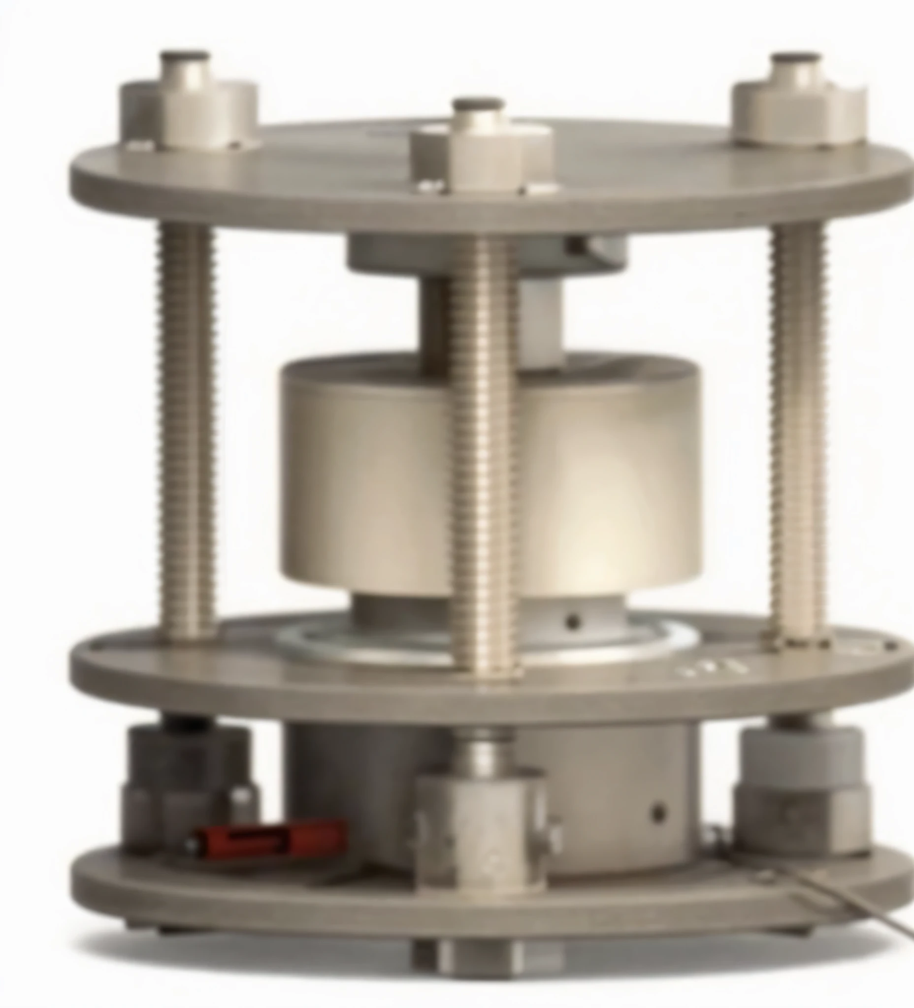 Close-up of the machine,There is a metal object on it, portrait n - 9, Heavy-duty compression filters, reactor core, High compression, aluminium, image, untitled, VTM, Product photo, high quality product photo, neutron, loopy, up front view, high-angle view, 4 0 9 6, full - view, pièce de résistance,3ds Max modeling demonstration