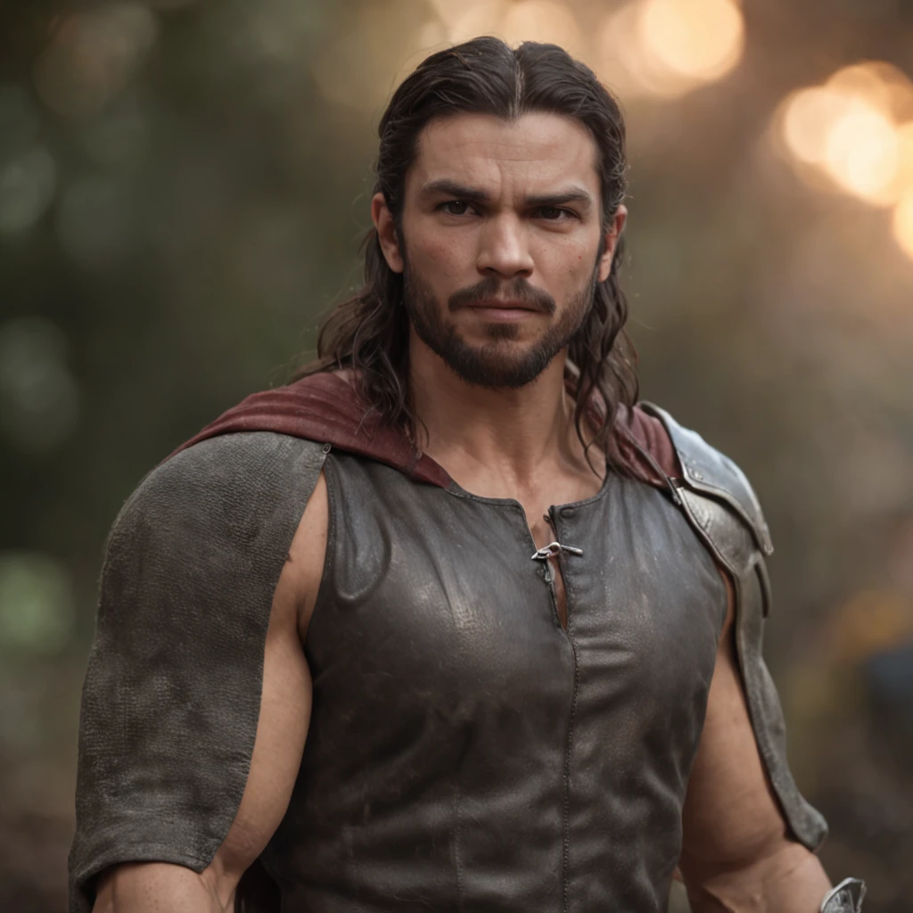 (Professional 3D rendering:1.3) de (Realistic:1.3) Foto de arte mais bonita do mundo,Features soft, bright male heroes, ((Epic hero fantasy rough muscular man wet hero angry look long hair short beard and fierce expression in dynamic pose, fantastic location, majestoso ambiente desordenado)), corpo inteiro 8k unidade render, action shot, poros da pele, very dark lighting, sombreamento pesado, circunstanciado, Rosto detalhado, (vibrante, fotogrdeia realista, Realistic, Dramatic, Escuro, foco nítido, 8k), (Old leather clothes damaged by bad weather:1.4), ((((Use peles)))), (intrincado:1.4), decadente, (altamente detalhado:1.4), pintura digital, rendering by octane, art stations, Conceito-Arte, liso, foco nítido, illustration, germe da arte, (Loish:0.23), Wlop Ilya Kuvshinov, e Greg Rutkowski e Alphonse Mucha Gracias, (global ilumination, studiolight, Light Volumetric), chuva forte, floating particles, patife, fantasia, Onze, corpo inteiroesbian, ((Fundo escuro e antigo da cidade:1.3)),CGSesociedade,art stations