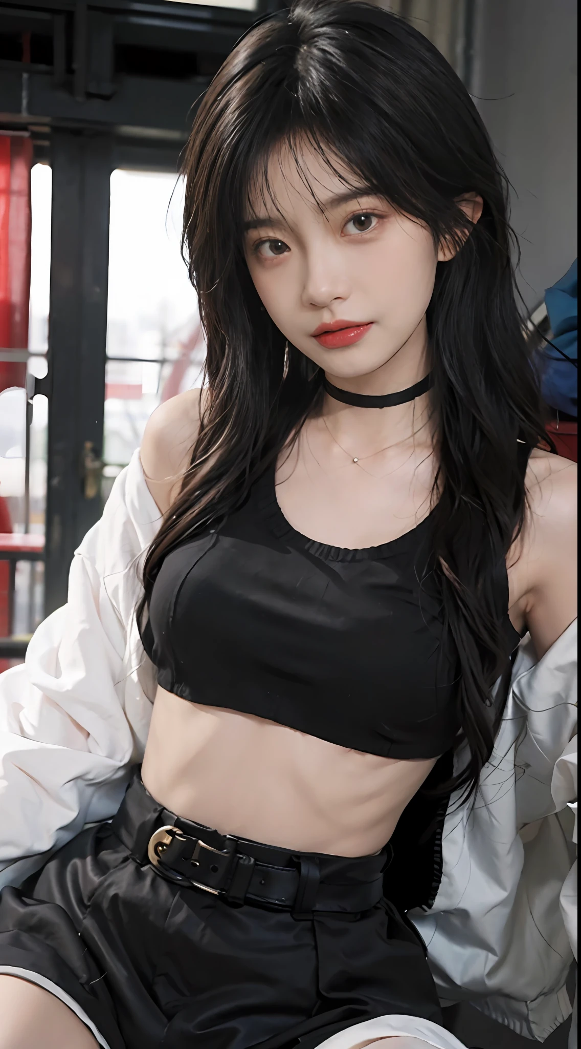 Browsing Caution,(最high quality:1.2), 32k HDR, High resolution,(Japanese women),(tattooで覆われた腕),(全身をA body covered in tattoos), (A body covered in tattoos),Dynamic pose,Long shot of a beautiful dark-haired girl, torture, A room in a love hotel,(Short tight skirt:1.3,Check skirt), (Wear a camisole:1.3), Beautifully illuminated, underground , Dramatic composition, Epic Scale, sense of awe, 超High resolution.Realistic:.1.4, (High resolutionの肌:1.2), 8k is, Digital single-lens reflex camera, high quality, Film Grain, Fujifilm XT3,(Ride a Rocking Horse:1.2),(Nose hook:1.2),(ロープで体をconstrainedする:1.2),(Collar can be attached with a chain:1.4),(両手は天井にrockでつながれている:1.4),Maid, Maid headdress, Maid apron, victorian Maid, Maid dress,, mksks style, Beautiful background, Detailed Background, professional lightning, building, indoor, From Kane ornament, From Kane, From Kane effects,Tied up with rope,bondage,constrained,round 1,rock,Full Body Tattoo,tattoo,((リード付きのround 1)),(rockに繋がれた少女),Women in ecstasy,climax,Acme,Put out the nipple,Both have,(Woman with a penis),Big penis,Straight erect penis,