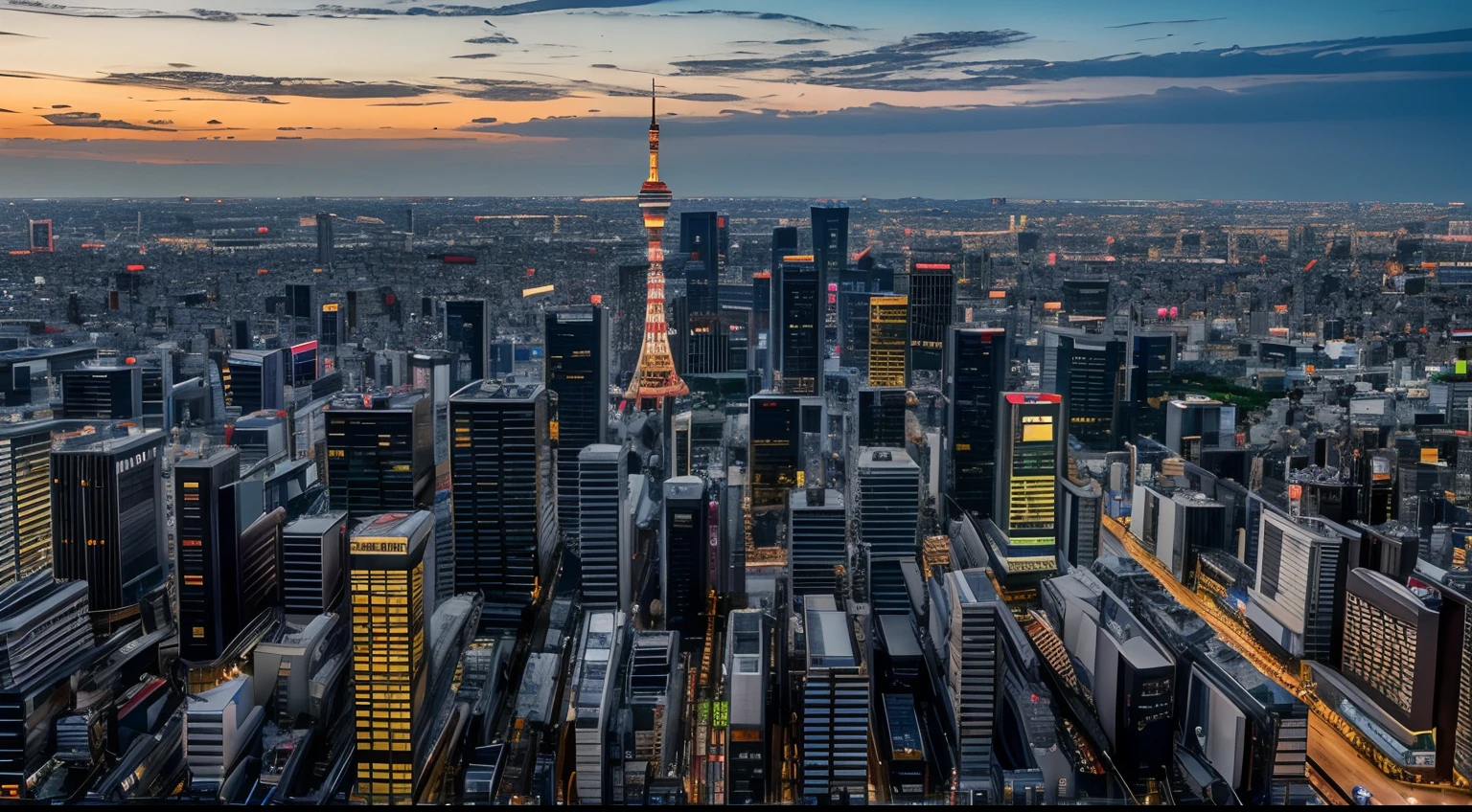 best quality:1.5, ultra high-resolution:1.5, photo-realistic:1.5, ultra detailed:1.5, RAW photo:1.5, 8k resolution, HDR, hyper realistic, lifelike texture, Tokyo Downtown,