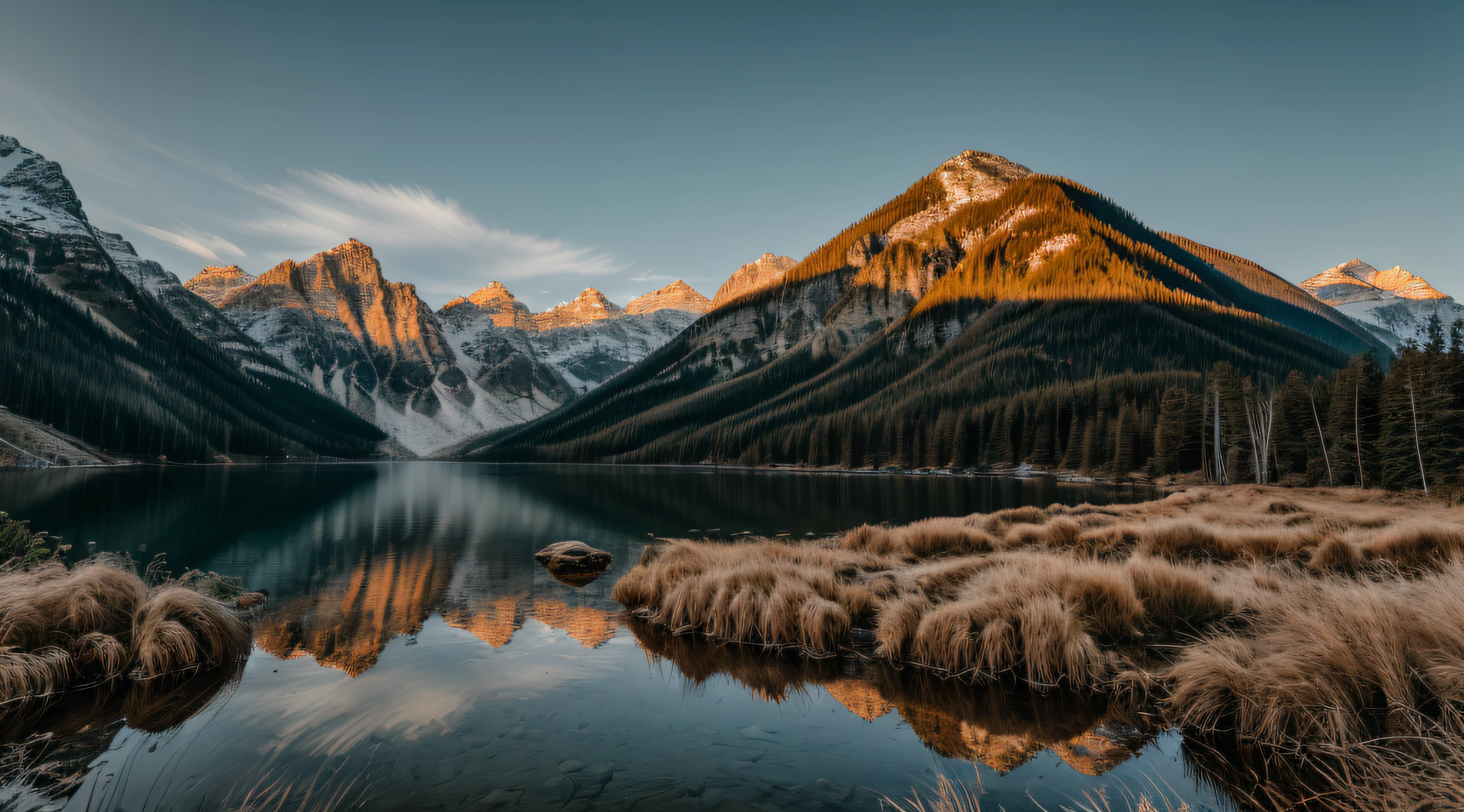 RAW photo of a landscape, small details, photorealistic, ultra-realistic photo, 8k uhd, dslr, soft lighting, high quality, film grain, Fujifilm XT3, (masterpiece)