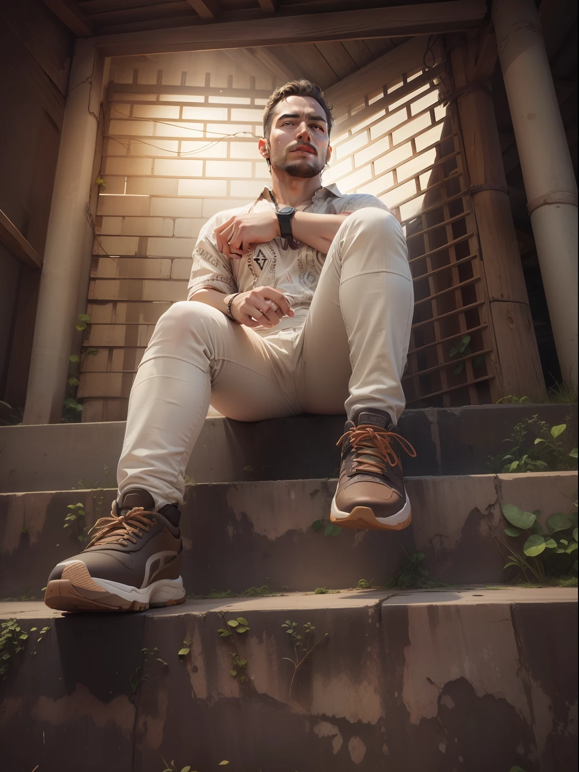 Natural background, ultra realistic, real face