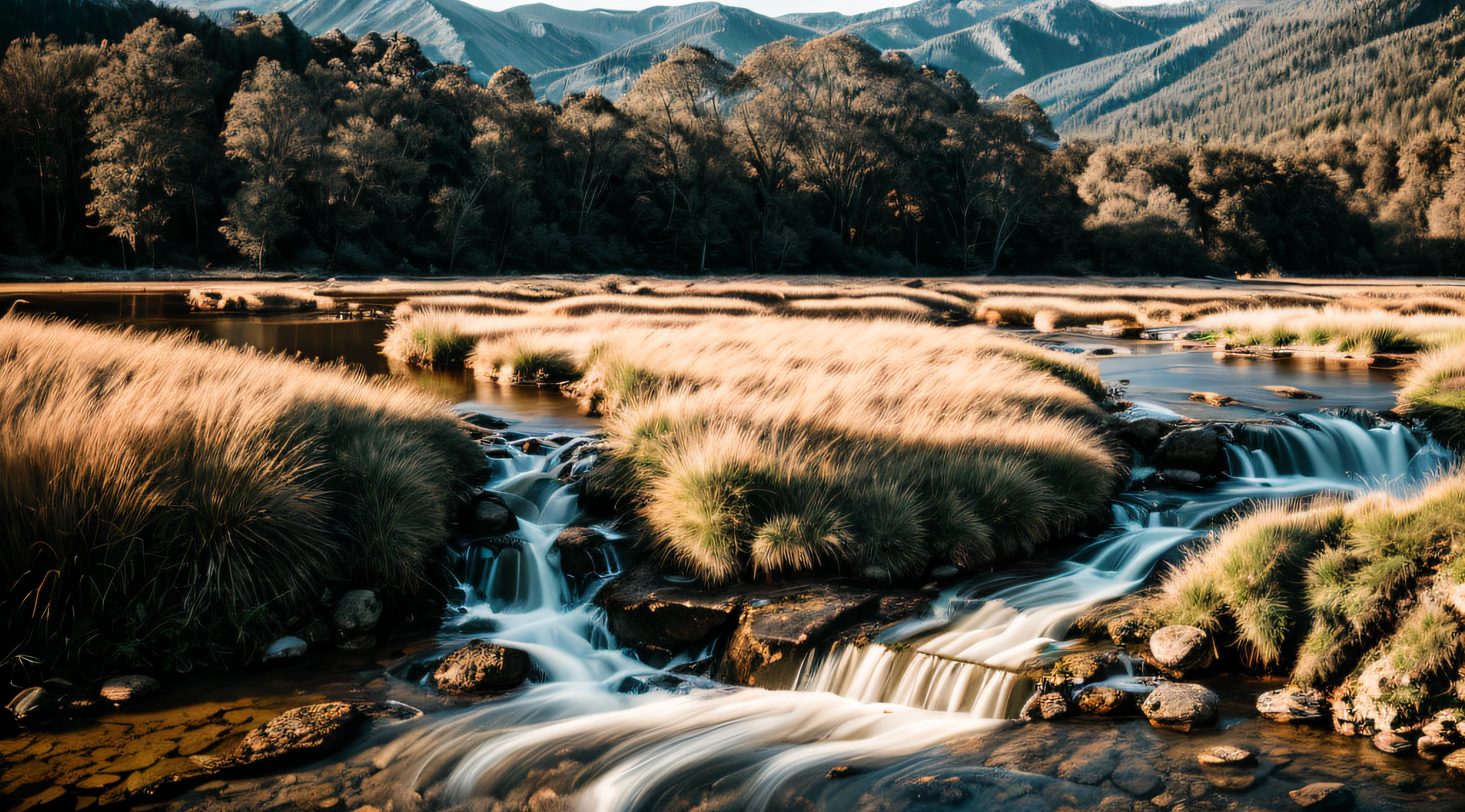 RAW photo of a landscape, small details, photorealistic, ultra-realistic photo, 8k uhd, dslr, soft lighting, high quality, film grain, Fujifilm XT3, (masterpiece)