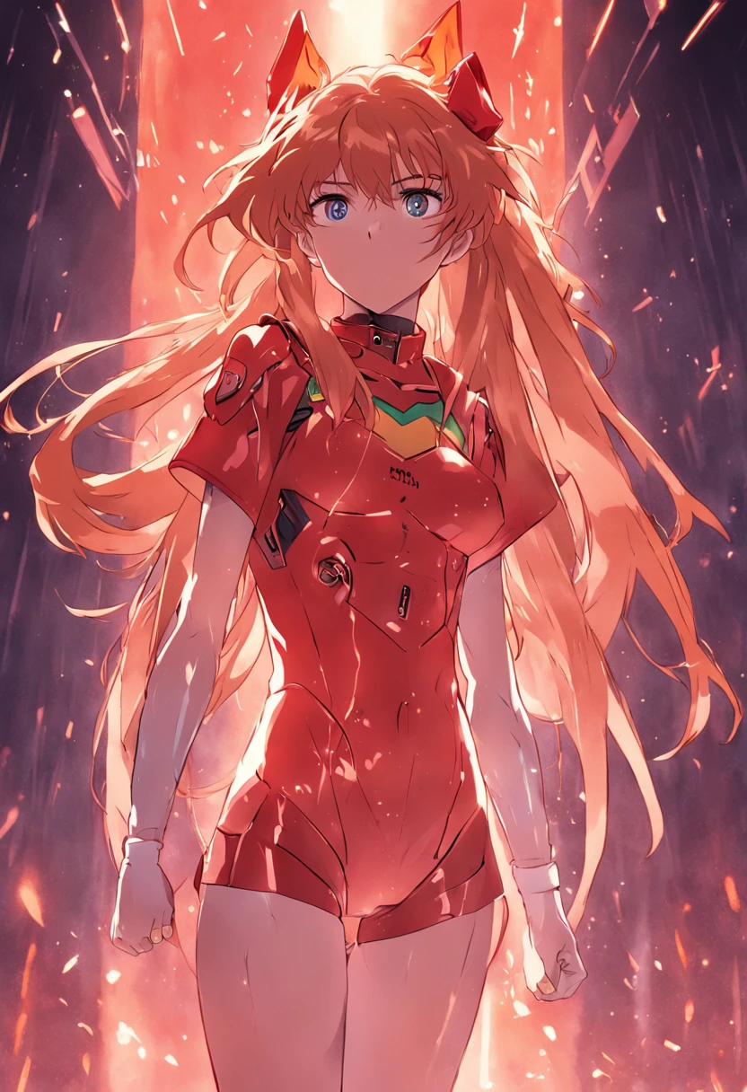 Asuka Langley Sōryū 80s style