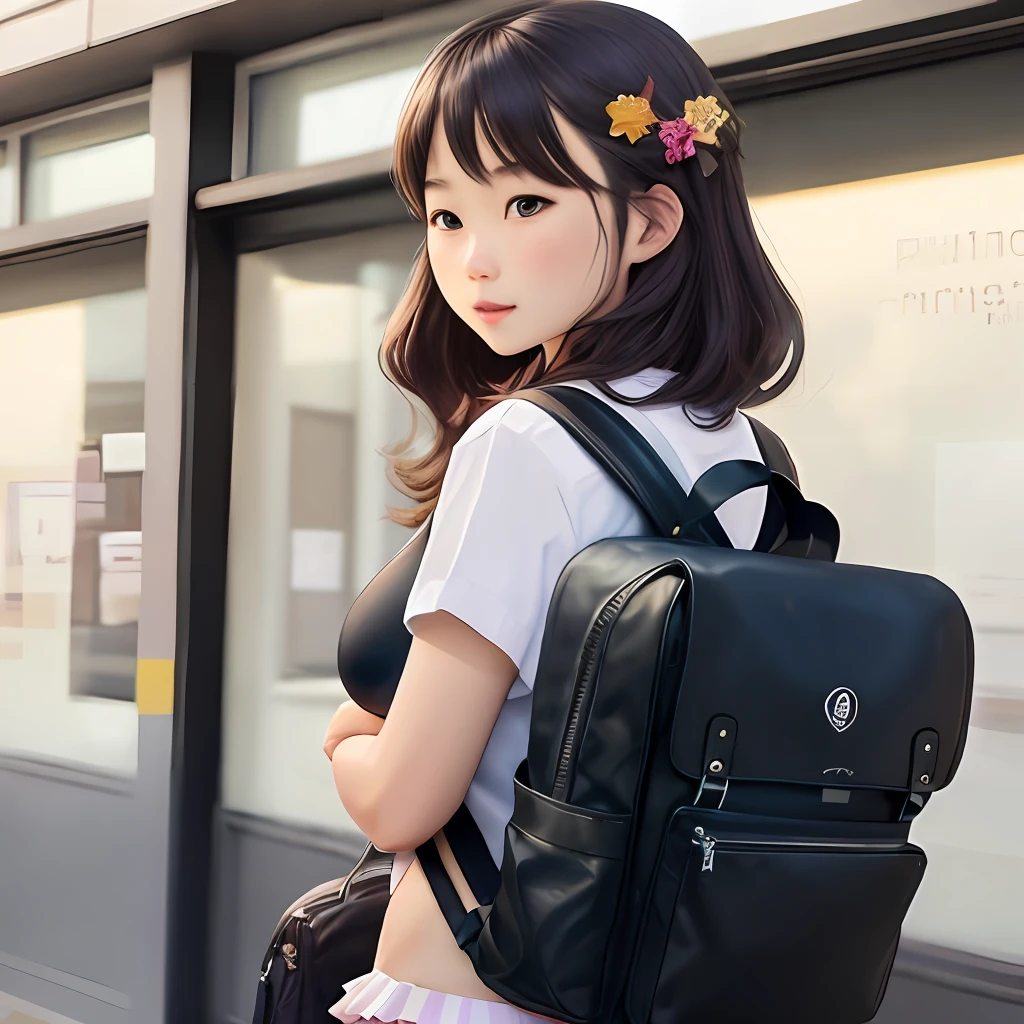 maikurobikini a school bag Lori