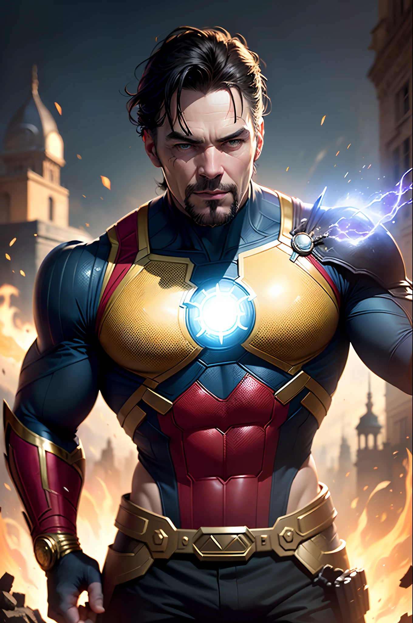 Stephen Strange as thanos