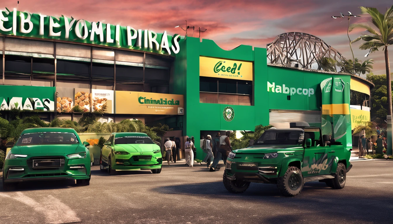 sociedade esportiva palmeiras comemorando a conquista de um campeonato, ultrarealista