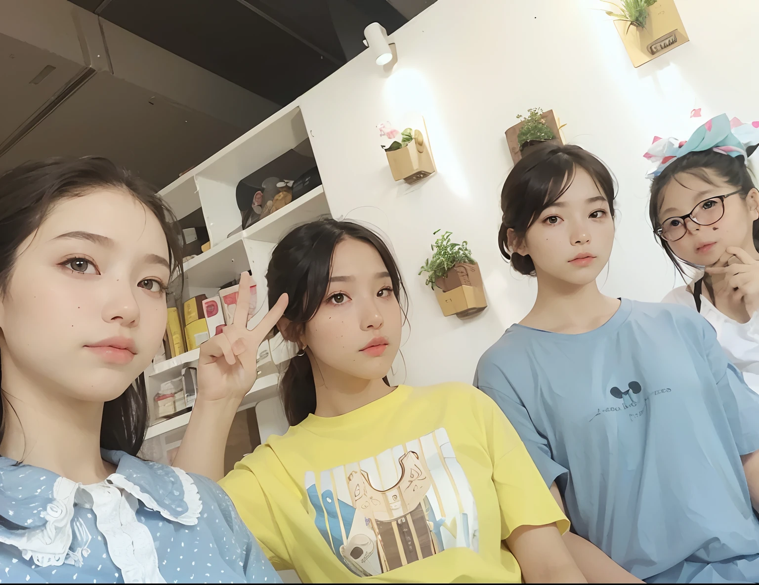 (1+Girls, Multiple girls, side-by-side:1.3),
(12 to 15 years old:1.2),
(Beautiful and delicate dawn pink medium curls, Forehead 1.2),
Break
(inside train:1.4),
(Beautiful and detailed sailor uniform:1.3),
Tights,
Break
(Beautiful and delicate red tanga bra and panties:1.2),
(sitting in the train seat, Spread legs:1.3),
(Skirt lift, lifted by self, showing panties:1.4),
(from the front side, panty focus, Close-up panties:1.2), view the viewer,
Break
(Masterpiece, Best quality, Ultra-detailed, high resolution,:1.2)
Natural lighting, Perfect lighting,
(Realistic:1.2), (3D face:1.2),
(Beautiful and detailed baby face:1.3),
(Beautiful delicate tan:1.2),
(Beautiful and delicate pink eyes, Glowing eyes:1.1),
(;D, shades, Flat chest, parted lip:1.2),
(Glasses:0.9),(low shot:1.2),(Face shot:1.2)