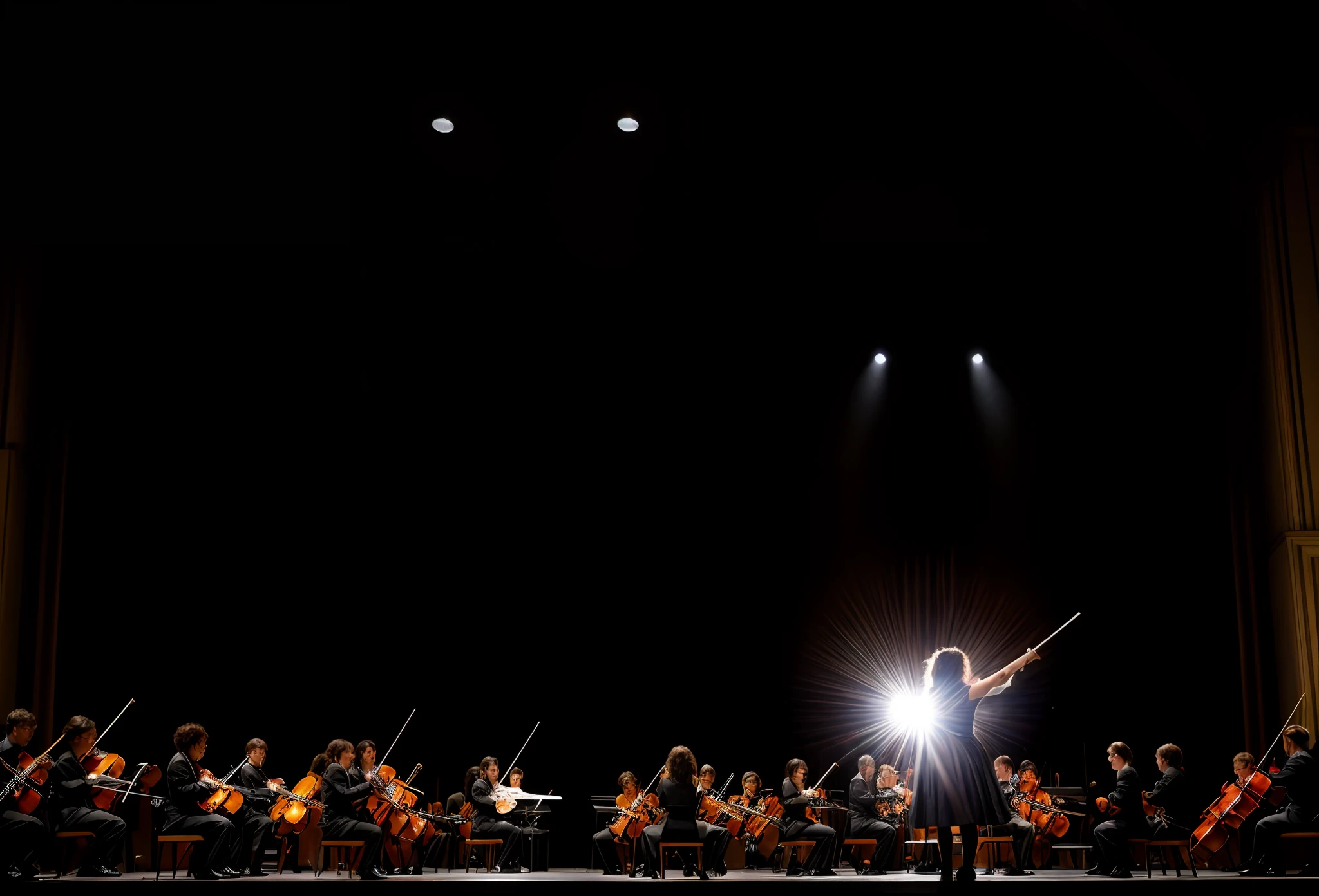 symphogear,Orchestra,recital,Realiy,realisticlying,The commander shoots the back of the angle,Backlight,high-class,Realiy,high qulity