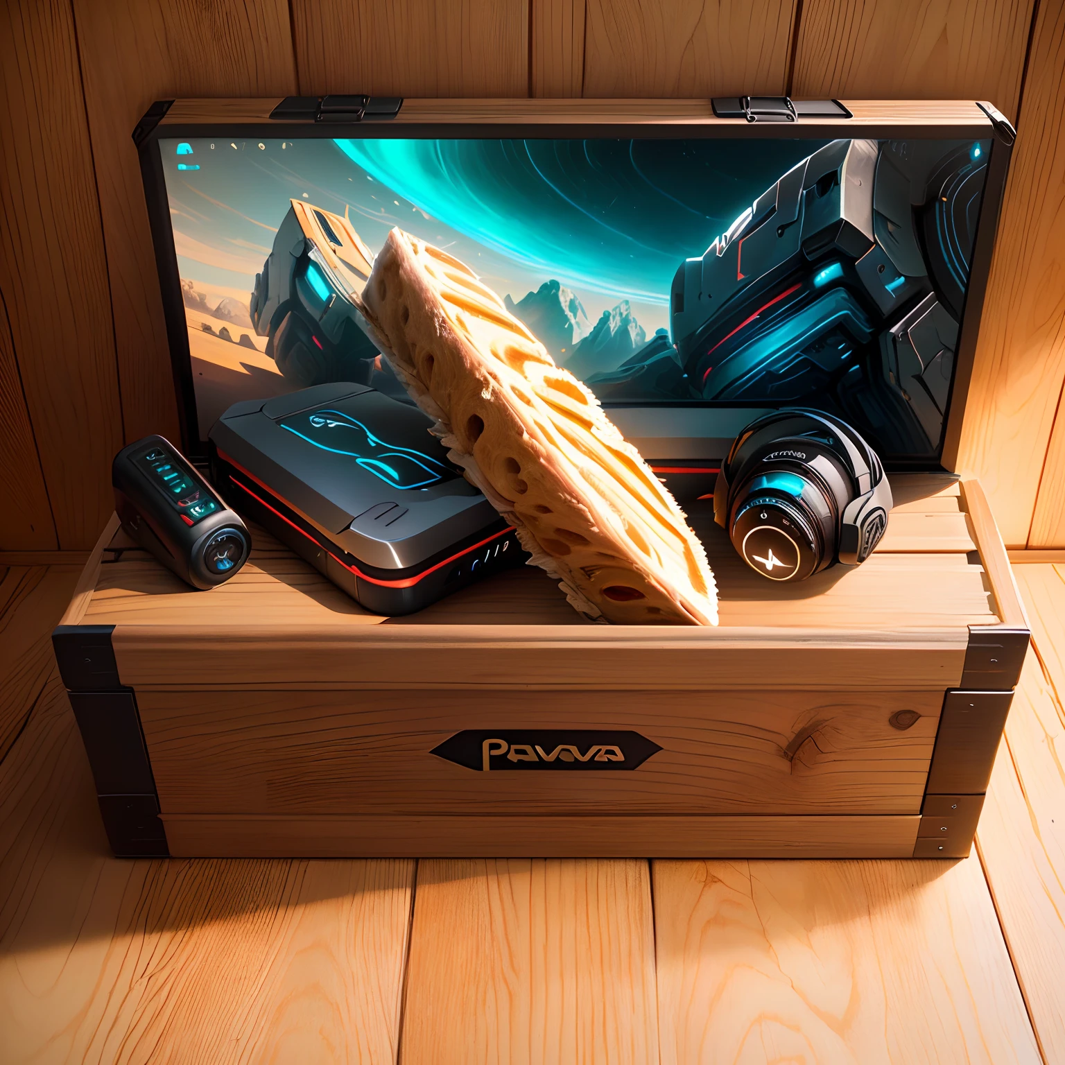 Quero que crie uma logo com a palavra infinity box