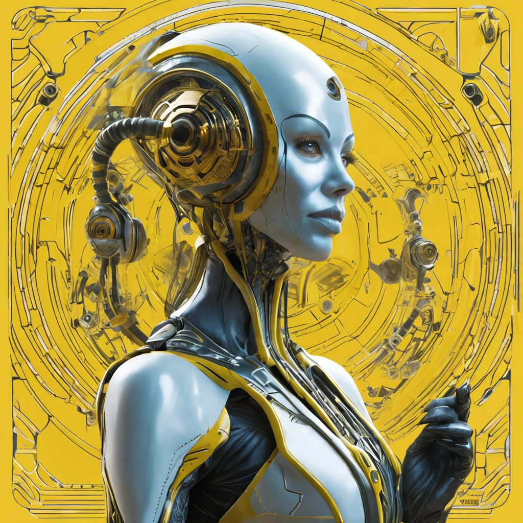 (professional 3d render:1.3) af (Realistic:1.3) most beautiful artwork photo in the world, woman wearing an ornate curved mask and yellow and black patterned and contoured organic costume with glass dome visor, organic surrounding yellow flowers and plants, dynamic glamor pose holding exquisite engraved space gun, alien woman, as a futuristic heroine, vespertine, futuristic clothing and glass, movie still, fashionable futuristic woman, H.R.Giger, Simon Stalenhag, female alien, alien girl, of a futuristic woman selk'nam. avante garde design stylings inspired by yellow and black squares and curves(Intricate:1.4), decadent, (Highly detailed:1.4), Digital painting, rendering by octane, art stations, concept-art, smooth, Sharp focus, illustration, Art germ, (loish:0.23), wlop ilya kuvshinov, and greg rutkowski and alphonse mucha gracias, (Global illumination, Studio light, volumettic light), heavy rain, particles floating, lotr, fantasy, elf, full body, ((Dark and ancient city background:1.3)),CGSesociety,art stations